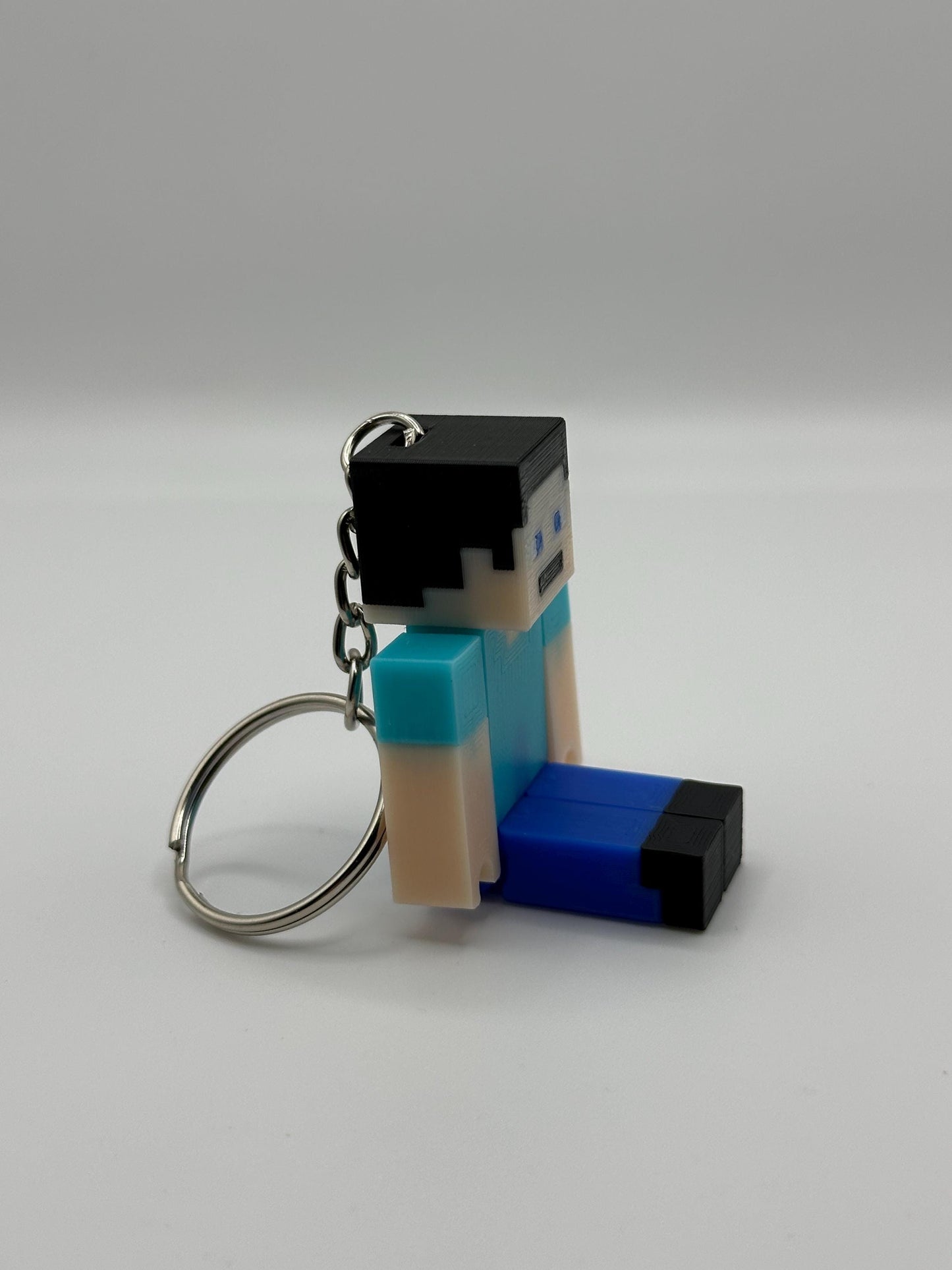 Articulated character Toy - 3D Printed Pixel Character, Poseable Action Figure, Perfect Gift for Gamers & Collectors