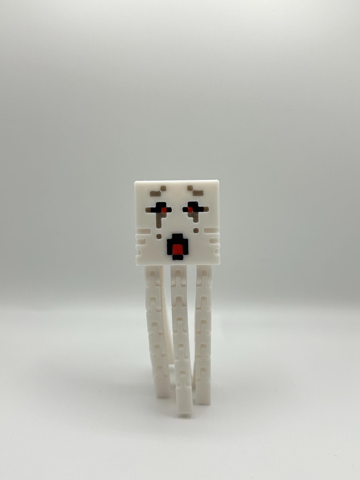 Articulated Tentacle Ghost | Poseable Blocky Figure or Keychain