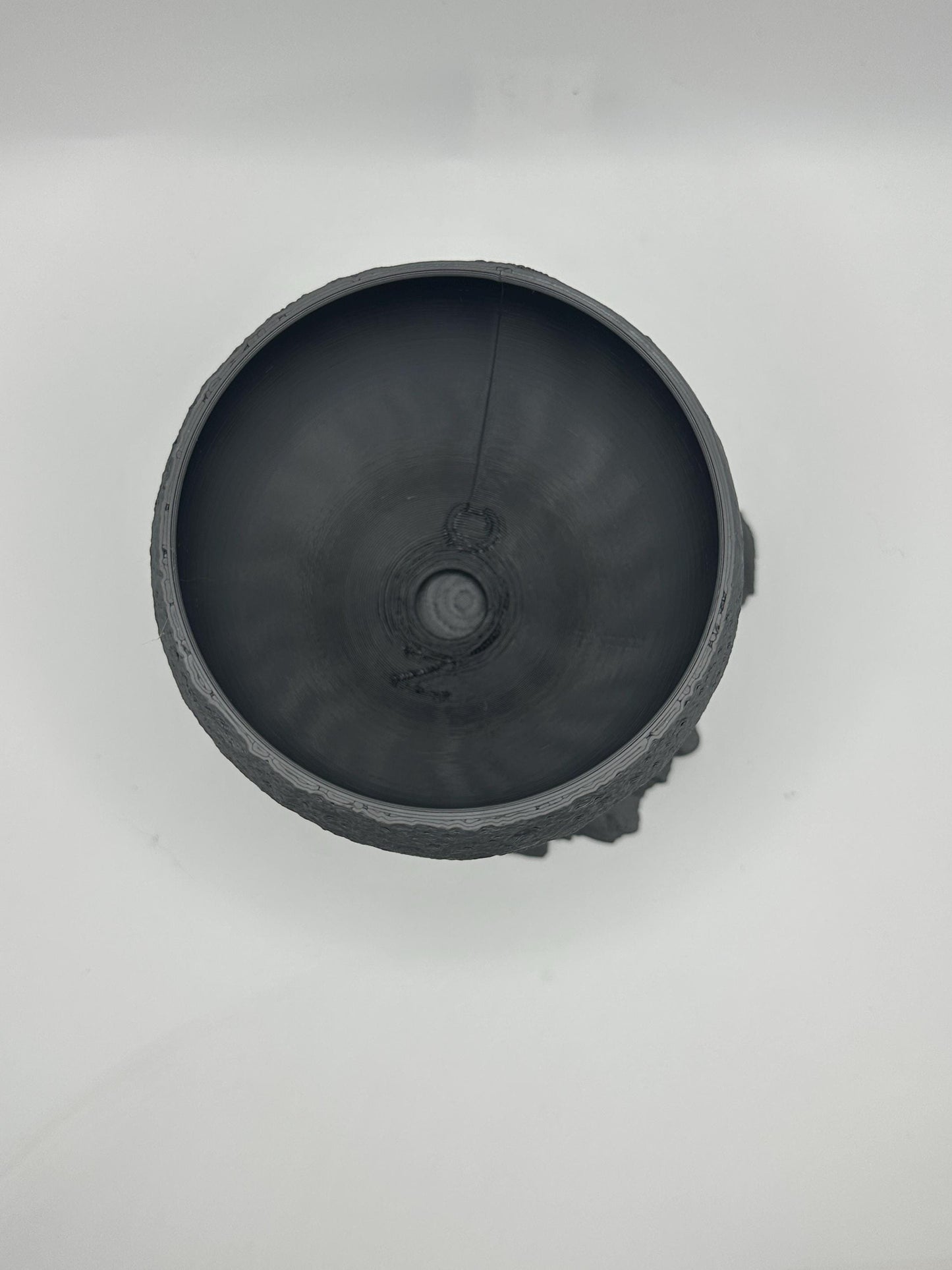 3D Printed Moon Planter with Stand: Lunar Pot with Drainage
