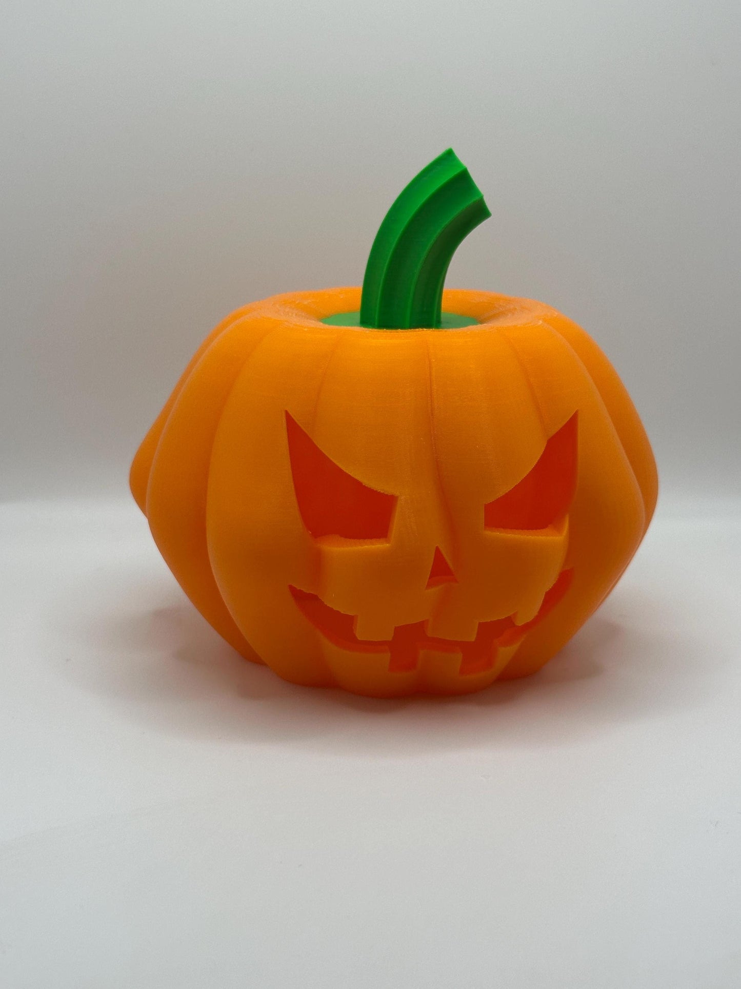 3D Printed Jack O'Lantern Tea Light Holder: Halloween Decor w/ LED