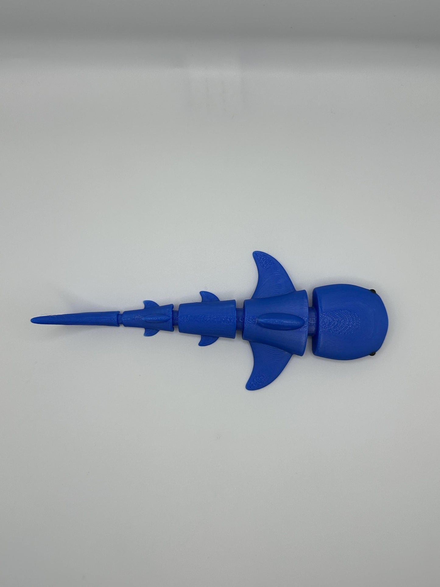 3D Printed Flexi Whale Shark: Articulated Fidget Toy, Ocean Decor
