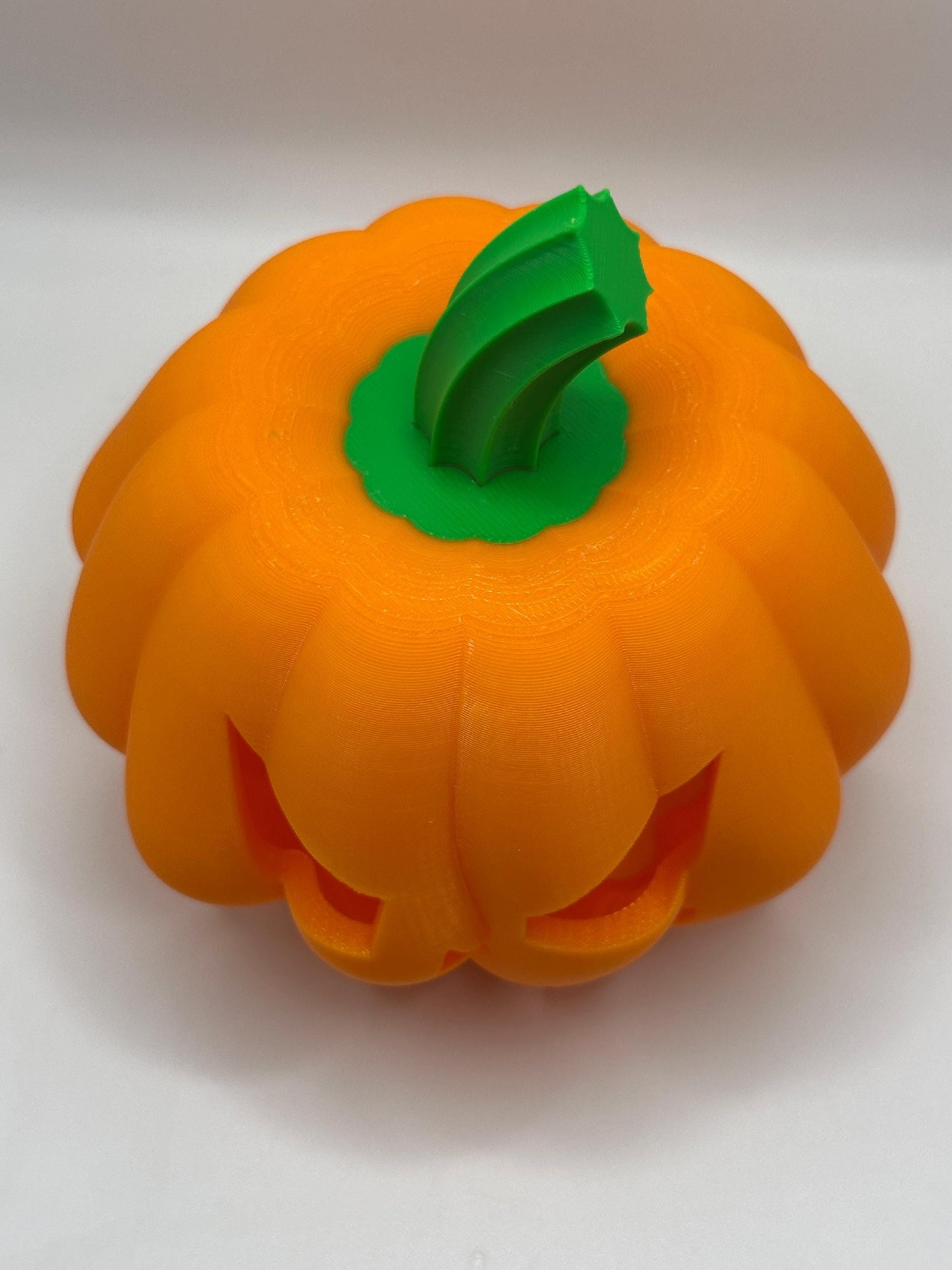 3D Printed Jack O'Lantern Tea Light Holder: Halloween Decor w/ LED