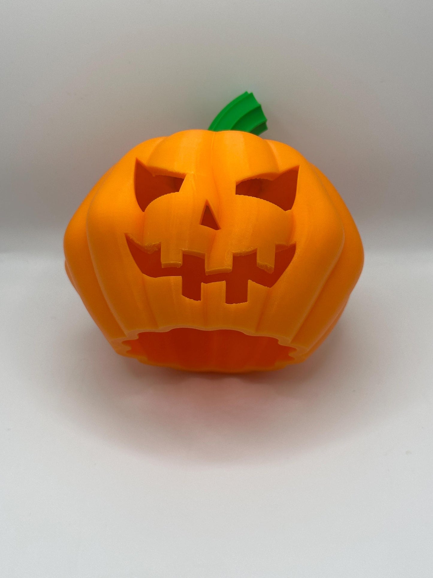 3D Printed Jack O'Lantern Tea Light Holder: Halloween Decor w/ LED
