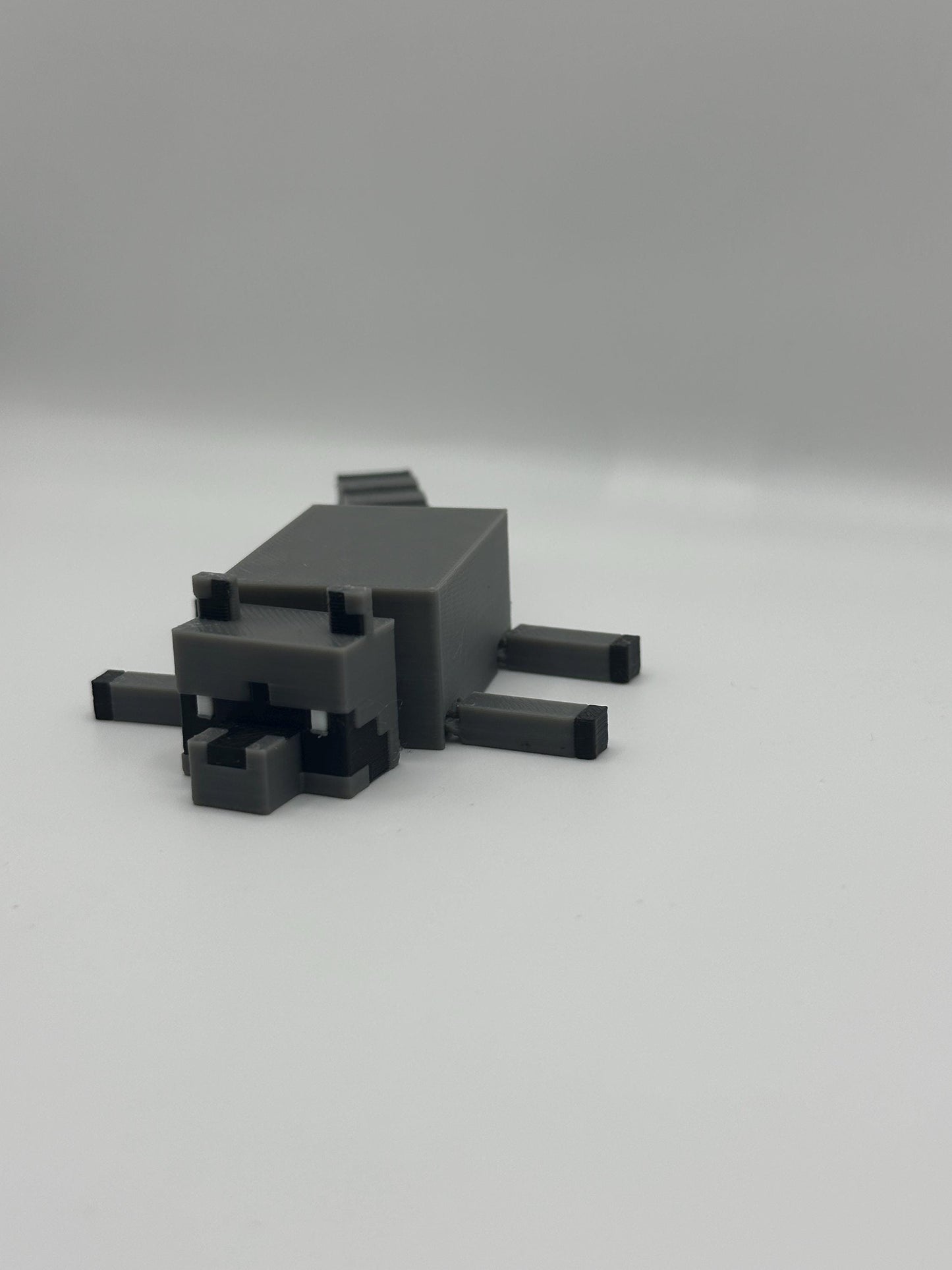 Articulated Raccoon Figurine | Pixel Animal Collectible | Desk Toy
