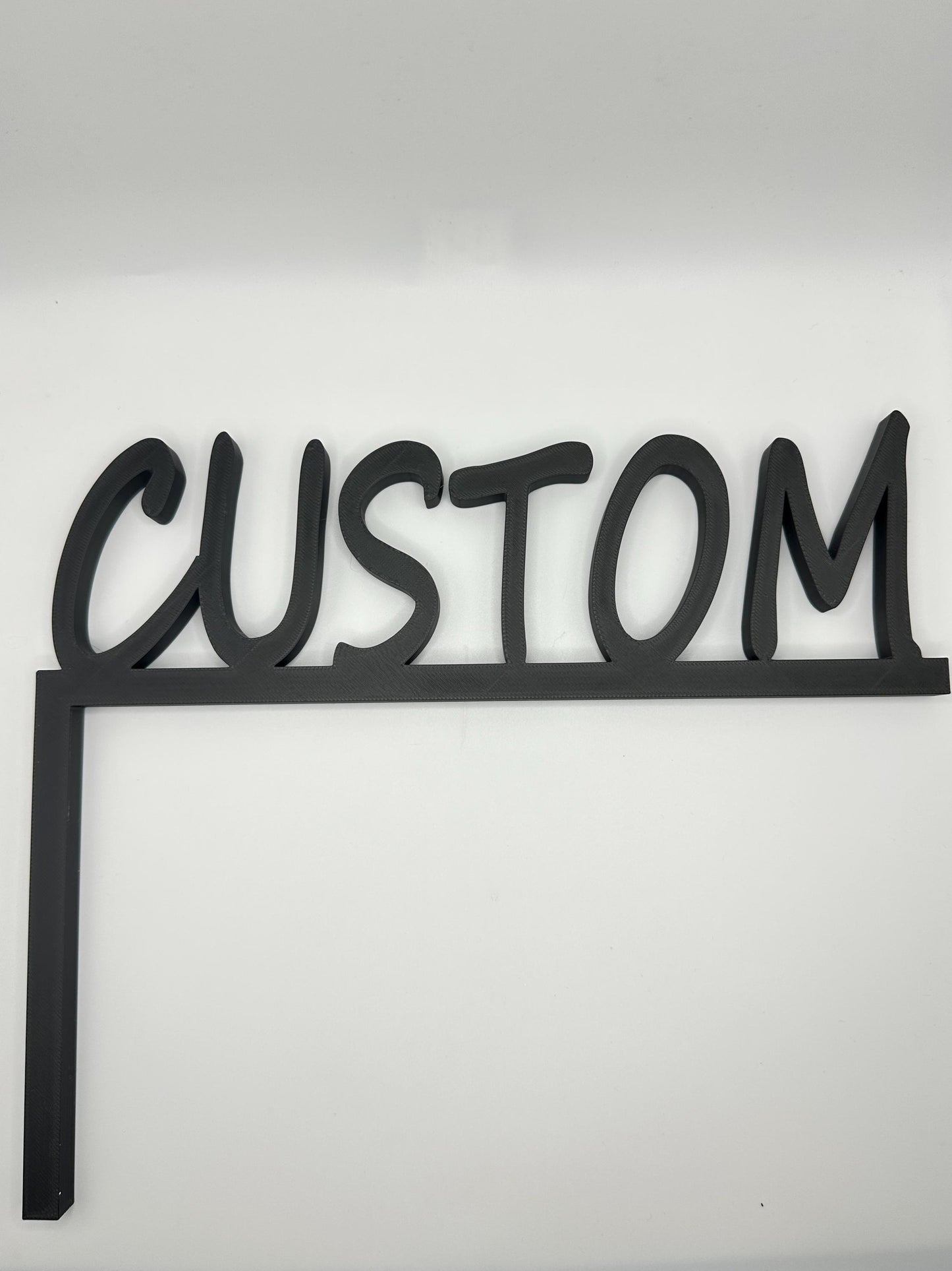 Custom 3D Printed Door Frame Name Sign: Personalized Wall Decor