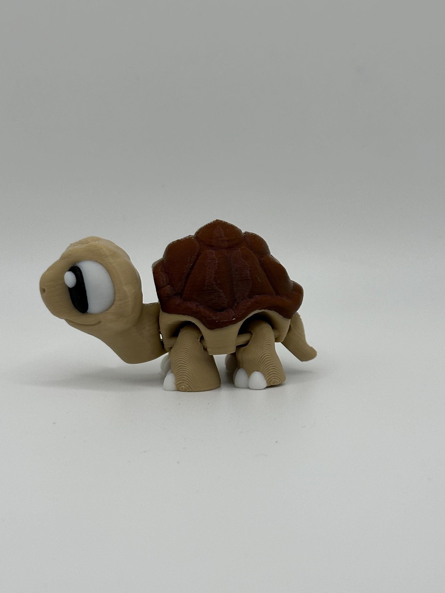Flexi Tortoise: 3D Printed Articulated Fidget Toy