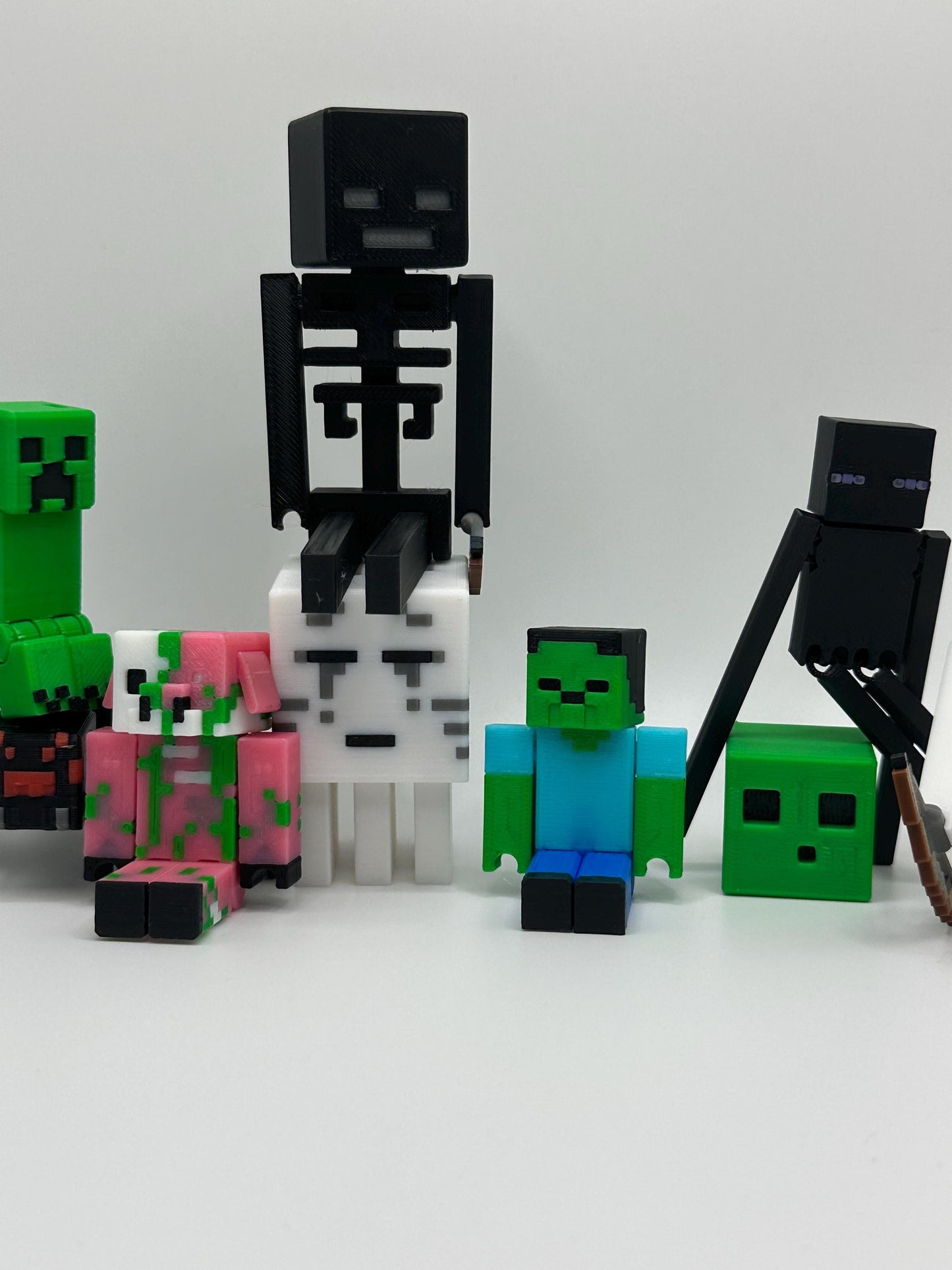 Mob Pack | 3D Printed Articulated Set of 9 Mobs