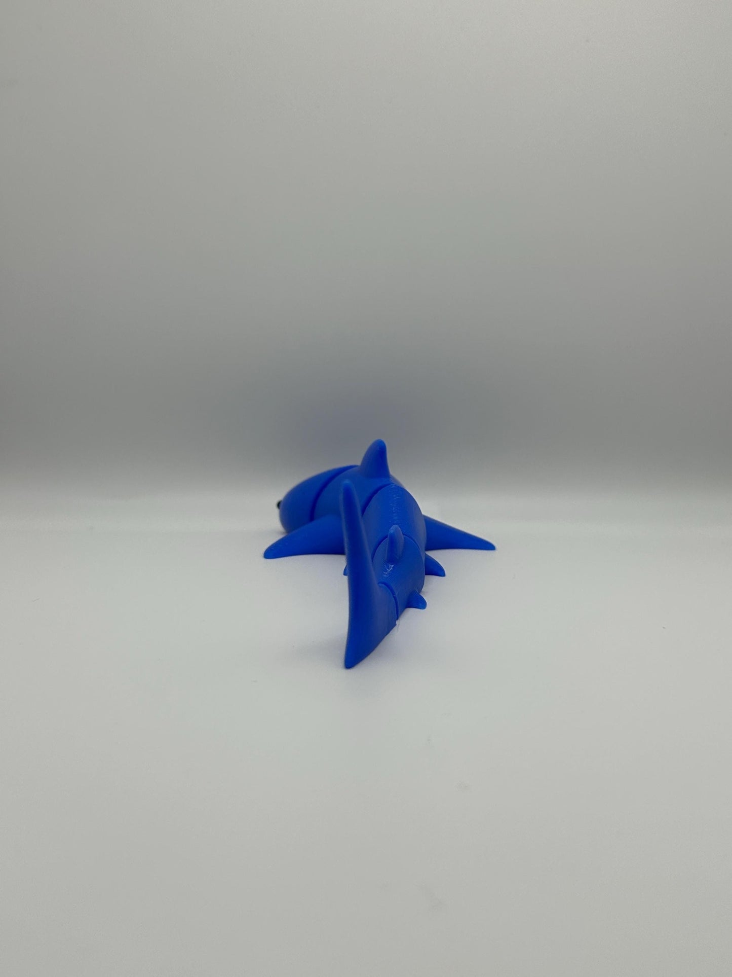 3D Printed Flexi Whale Shark: Articulated Fidget Toy, Ocean Decor