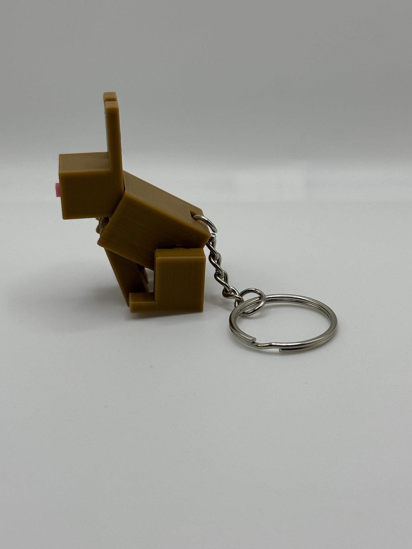 Articulated Pixel-Style Bunny | 3D Printed Pixel Rabbit Toy | Poseable Gamer Gift for Kids & Collectors
