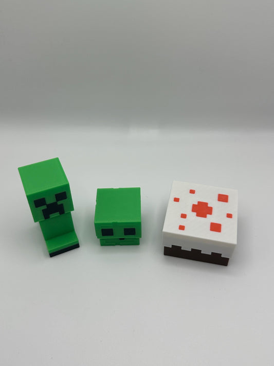 Pixel Fidget Clicker Set | Gamer Desk Toys | Mechanical Switch Stress Relief