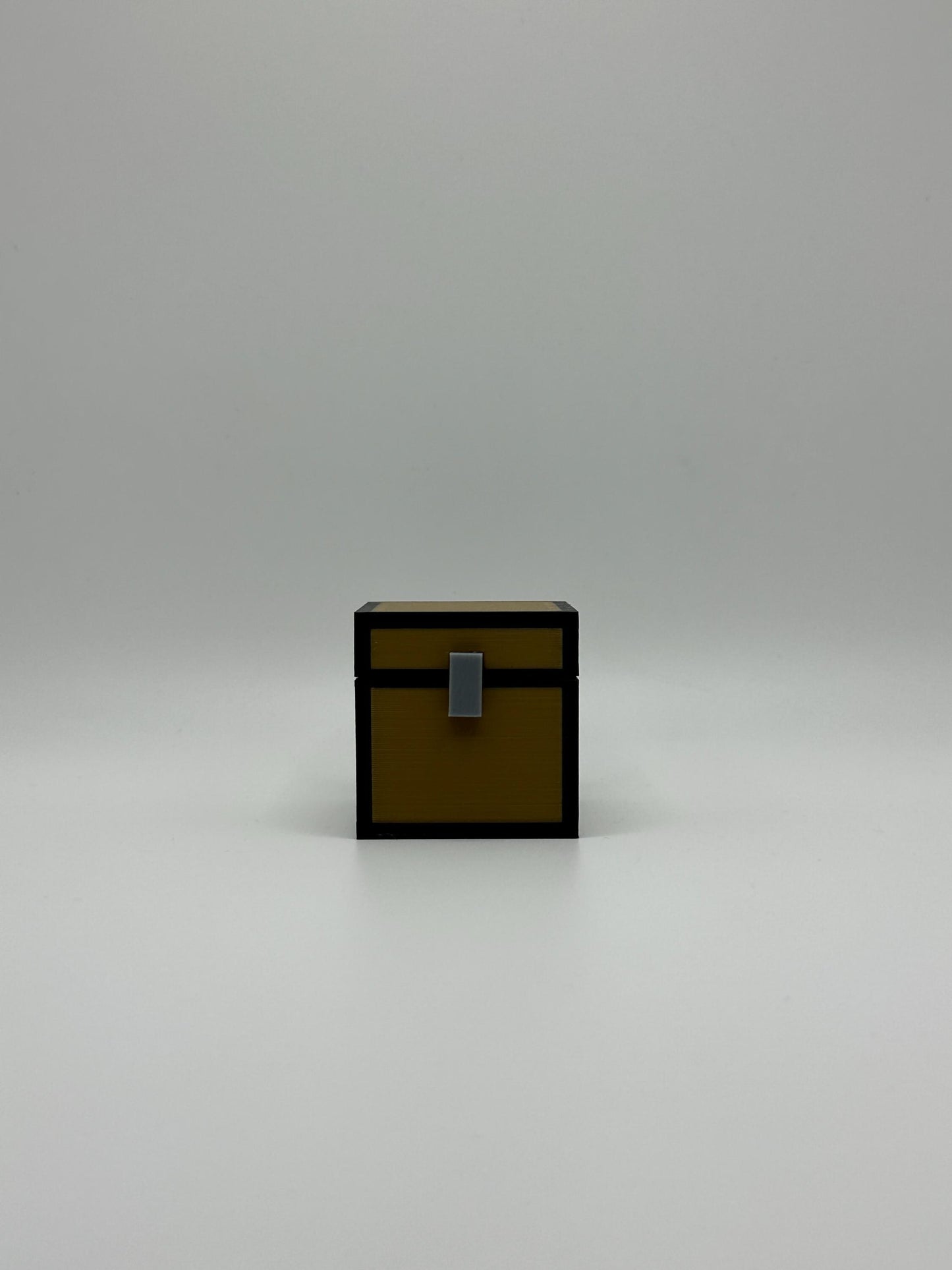 Chest | 3D Printed Storage Box | Pixelated Style Treasure Chest | Gamer Gift