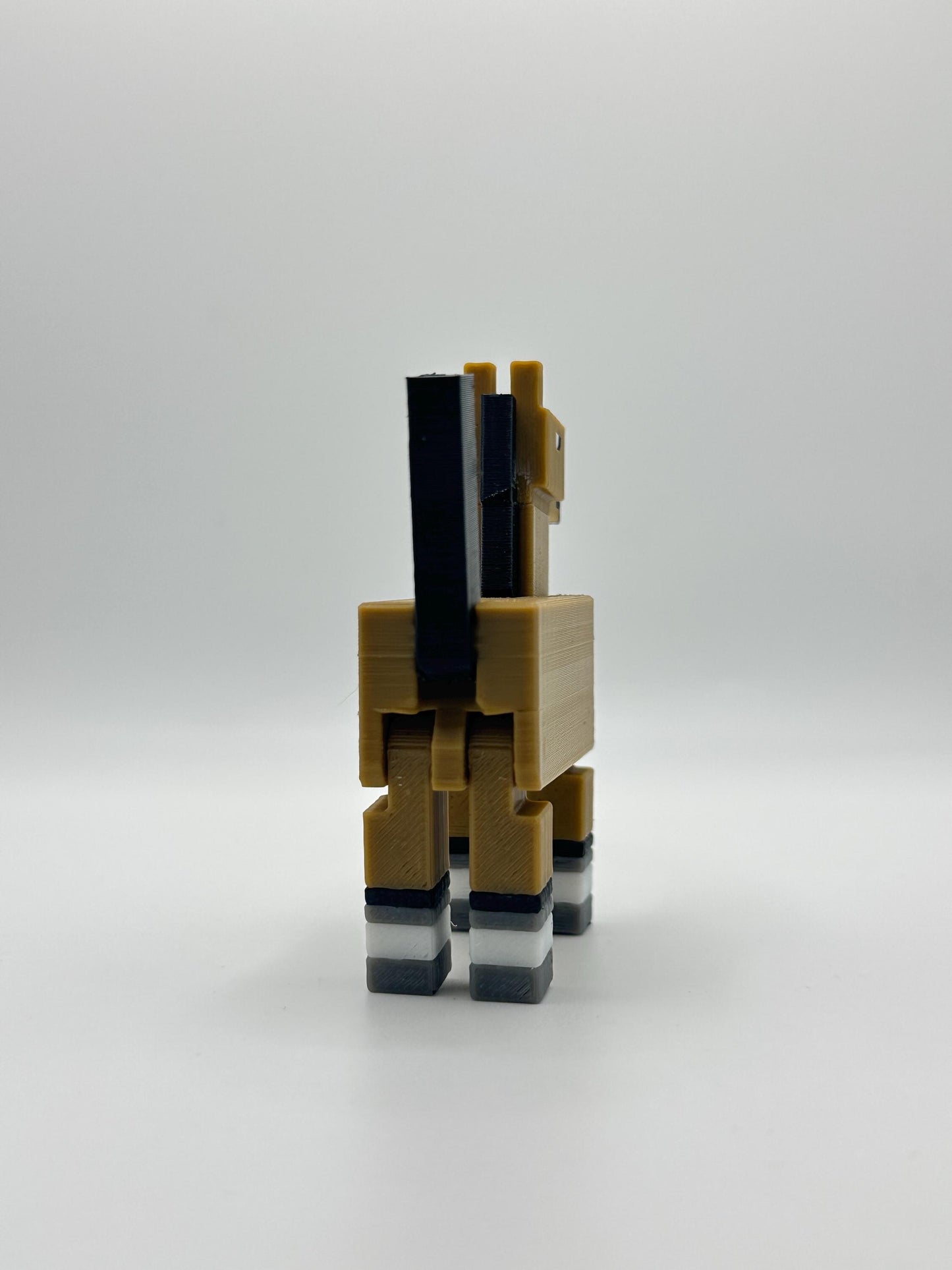 Sandbox Horse β Pixel Style 3D Printed Figure | Articulated Legs | Sold Individually