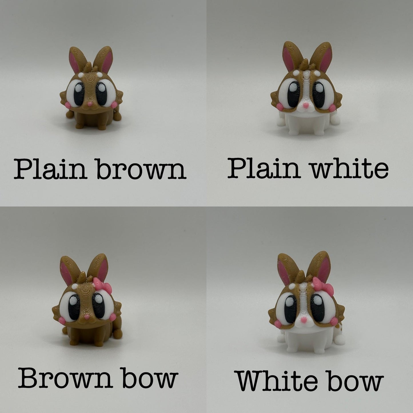 3D Printed Easter Set: Customizable Chick, Bunny & Egg Decor