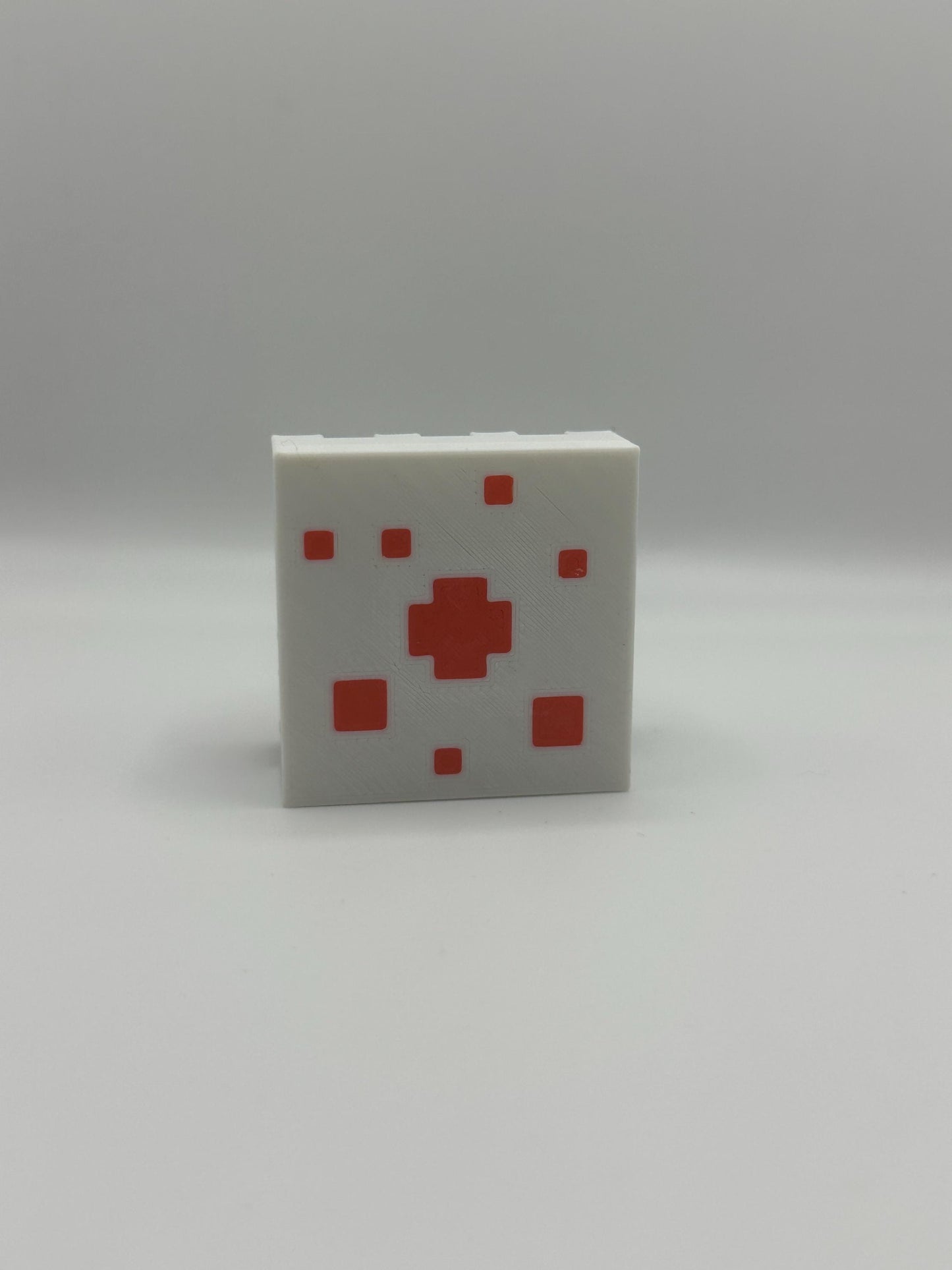 Pixelated Cake Fidget Cube | Mechanical Switch Clicker | Gaming Desk Toy