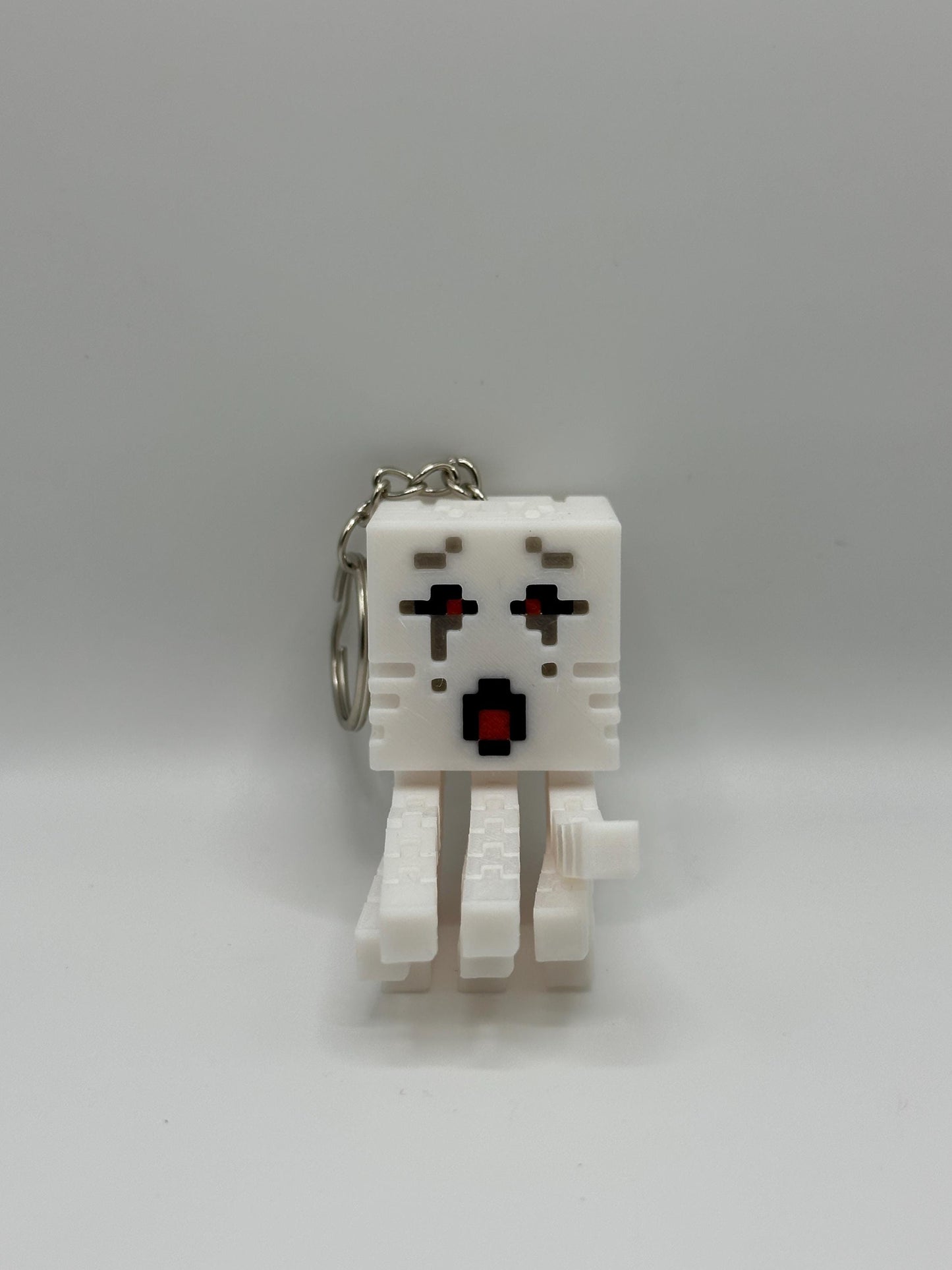 Articulated Tentacle Ghost | Poseable Blocky Figure or Keychain