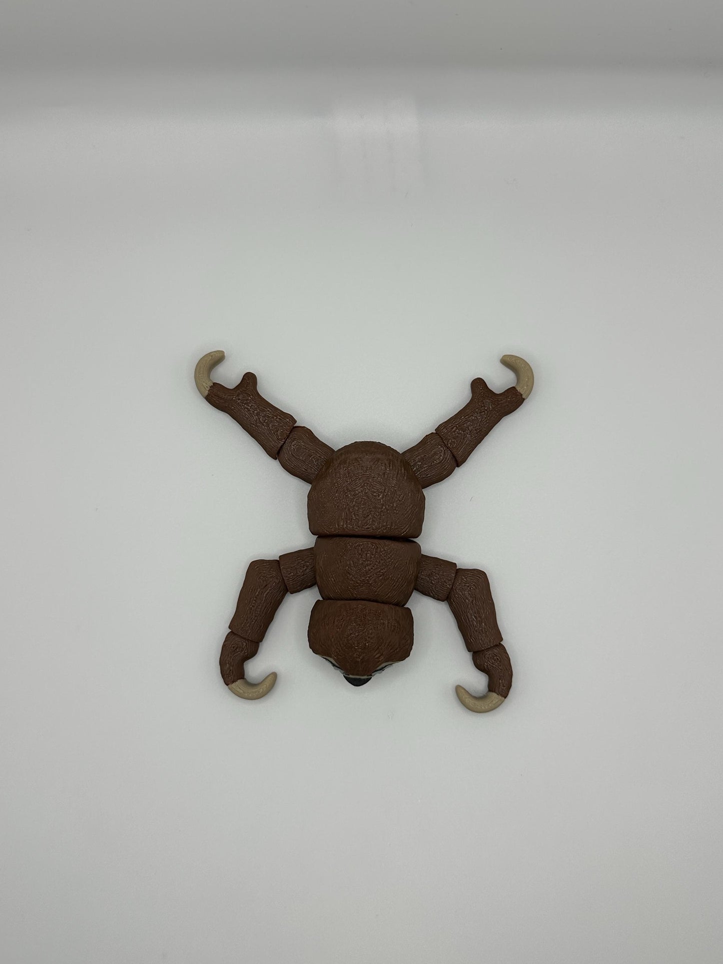 3D Printed Flexi Sloth: Articulated Fidget Toy, Desk Decor