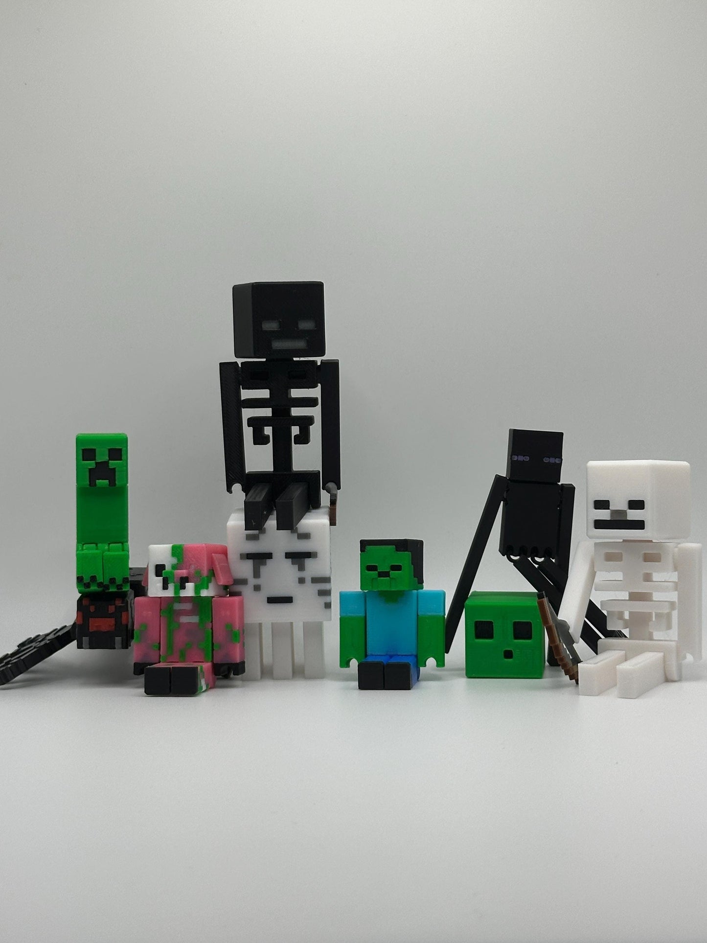 Mob Pack | 3D Printed Articulated Set of 9 Mobs