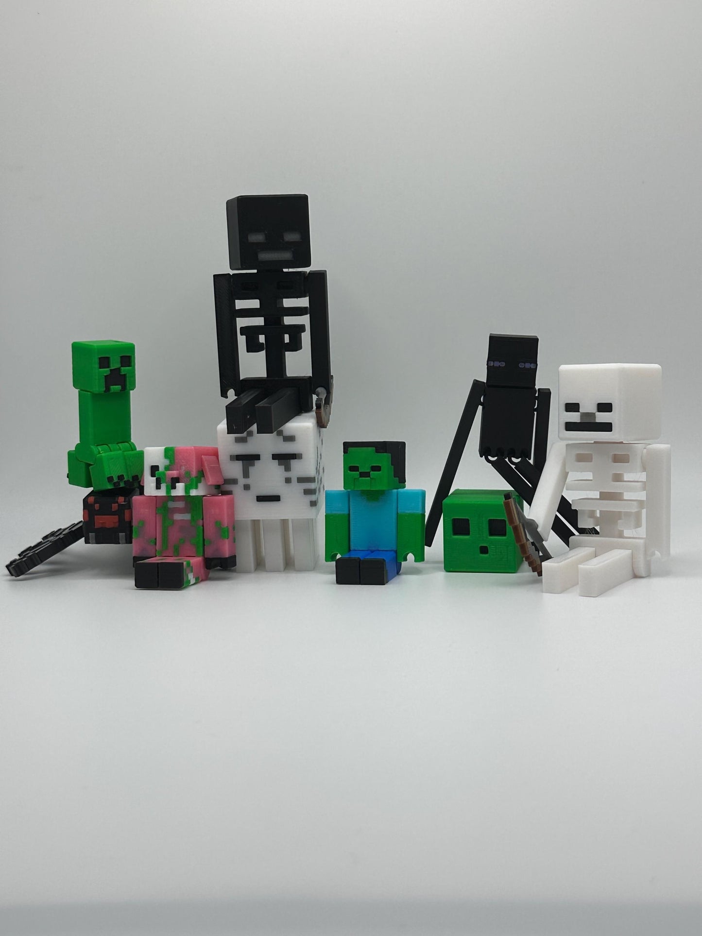 Mob Pack | 3D Printed Articulated Set of 9 Mobs