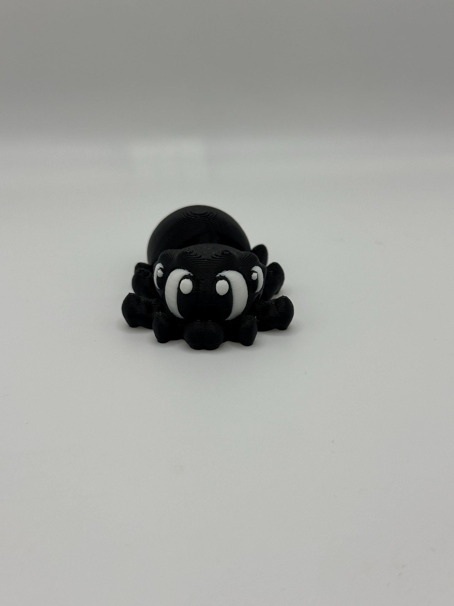3D Printed Flexi Spider: Articulated Fidget Toy, Halloween Decor