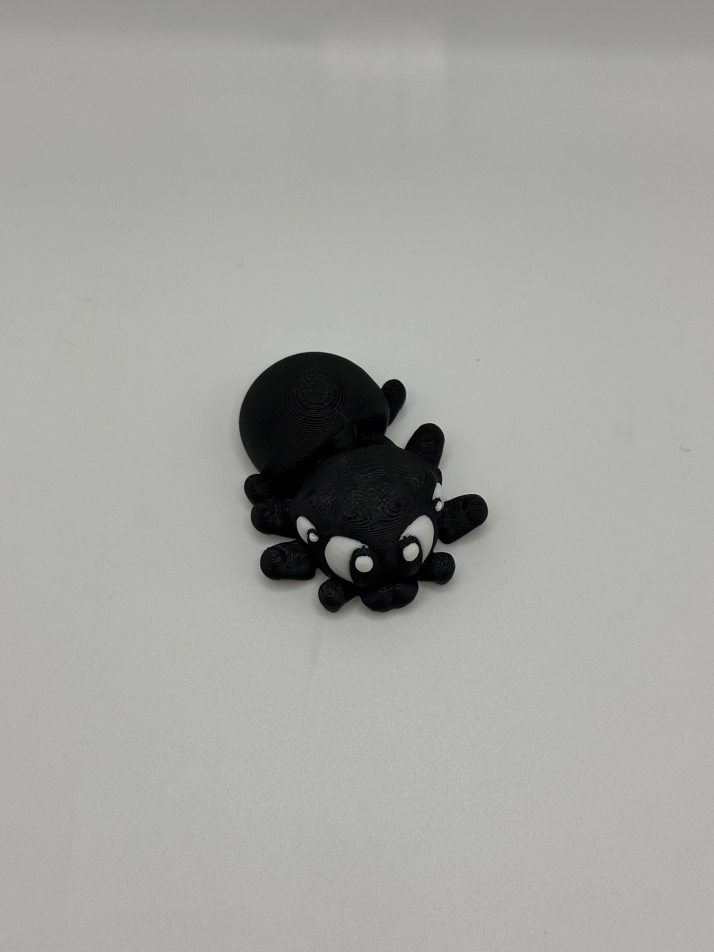 3D Printed Flexi Spider: Articulated Fidget Toy, Halloween Decor