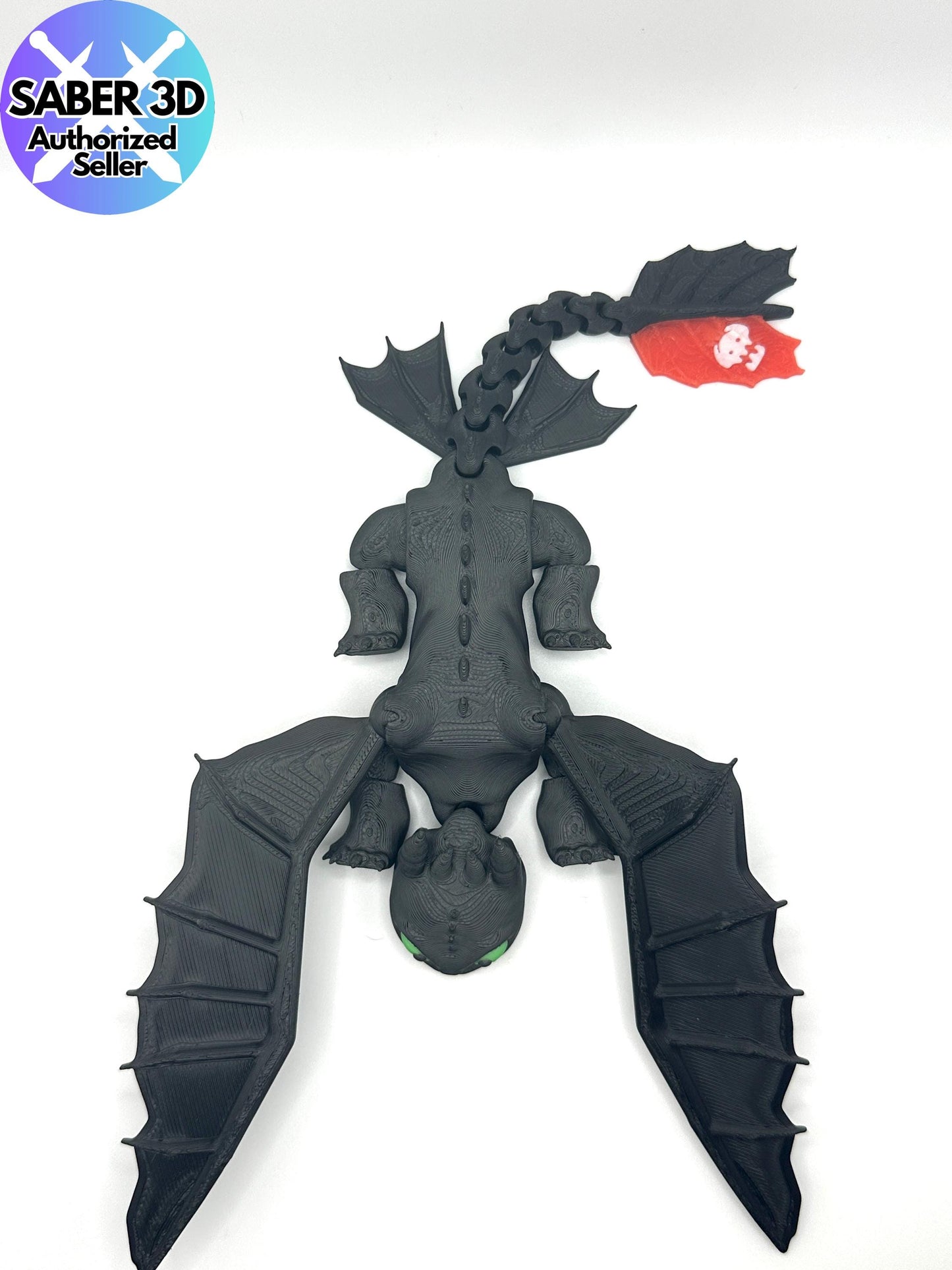 Articulated Dragon – Poseable 3D Printed Figure