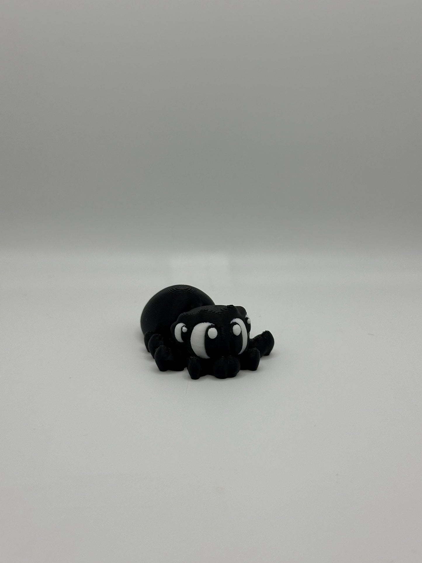 3D Printed Flexi Spider: Articulated Fidget Toy, Halloween Decor