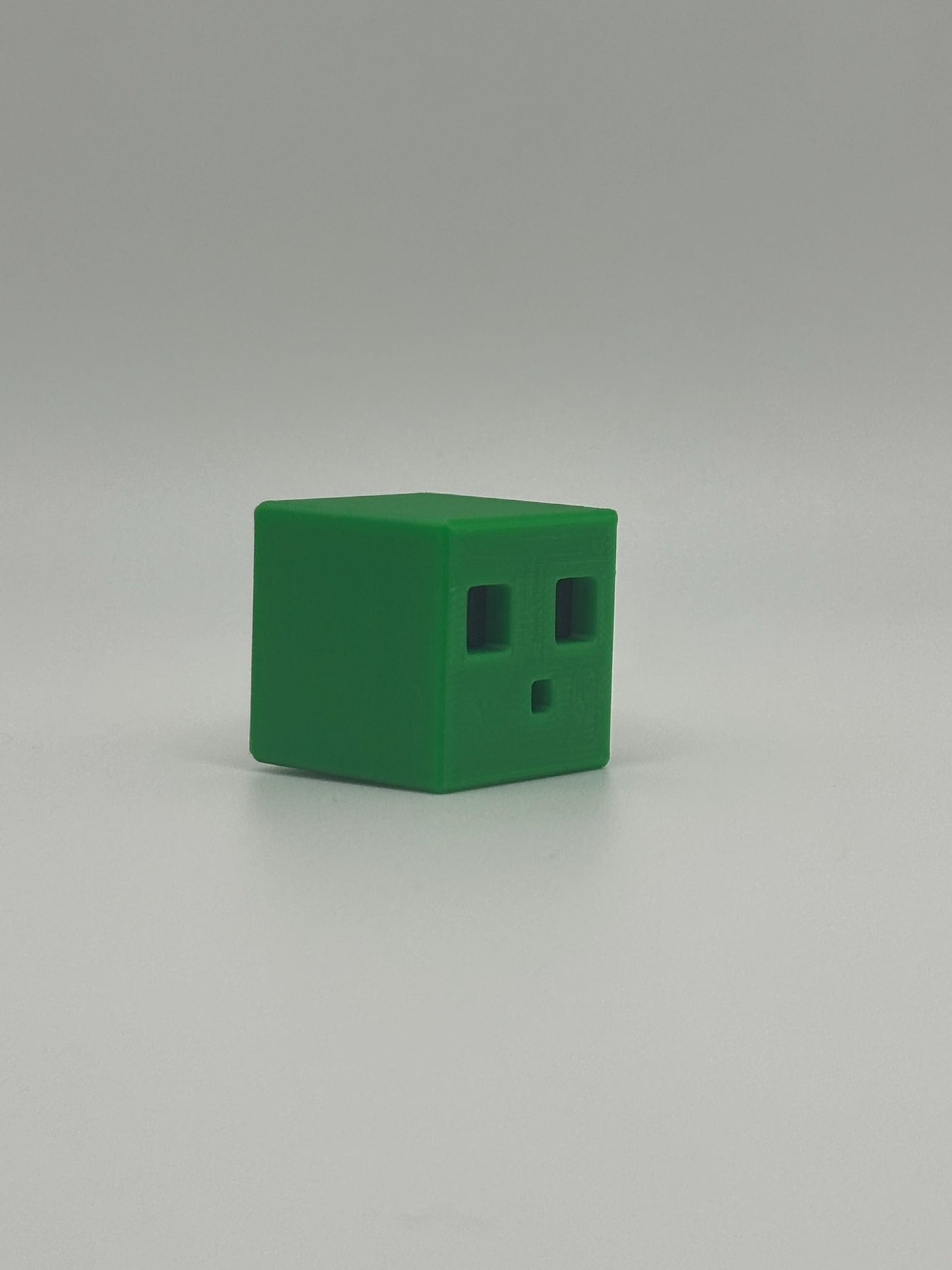 Slime Cube | 3D Printed Green Pixel Slime Desk Toy | Gamer Gift | Cute Office Decor | Collectible Pixel Art