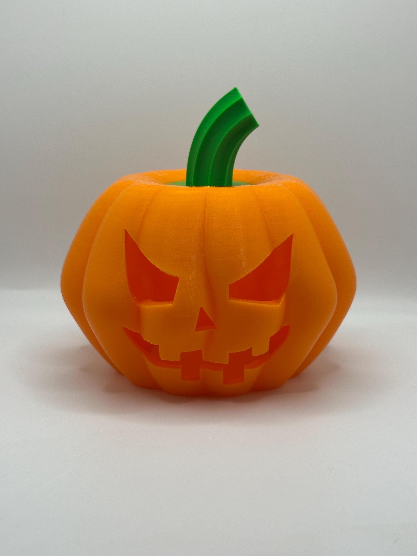 3D Printed Jack O'Lantern Tea Light Holder: Halloween Decor w/ LED