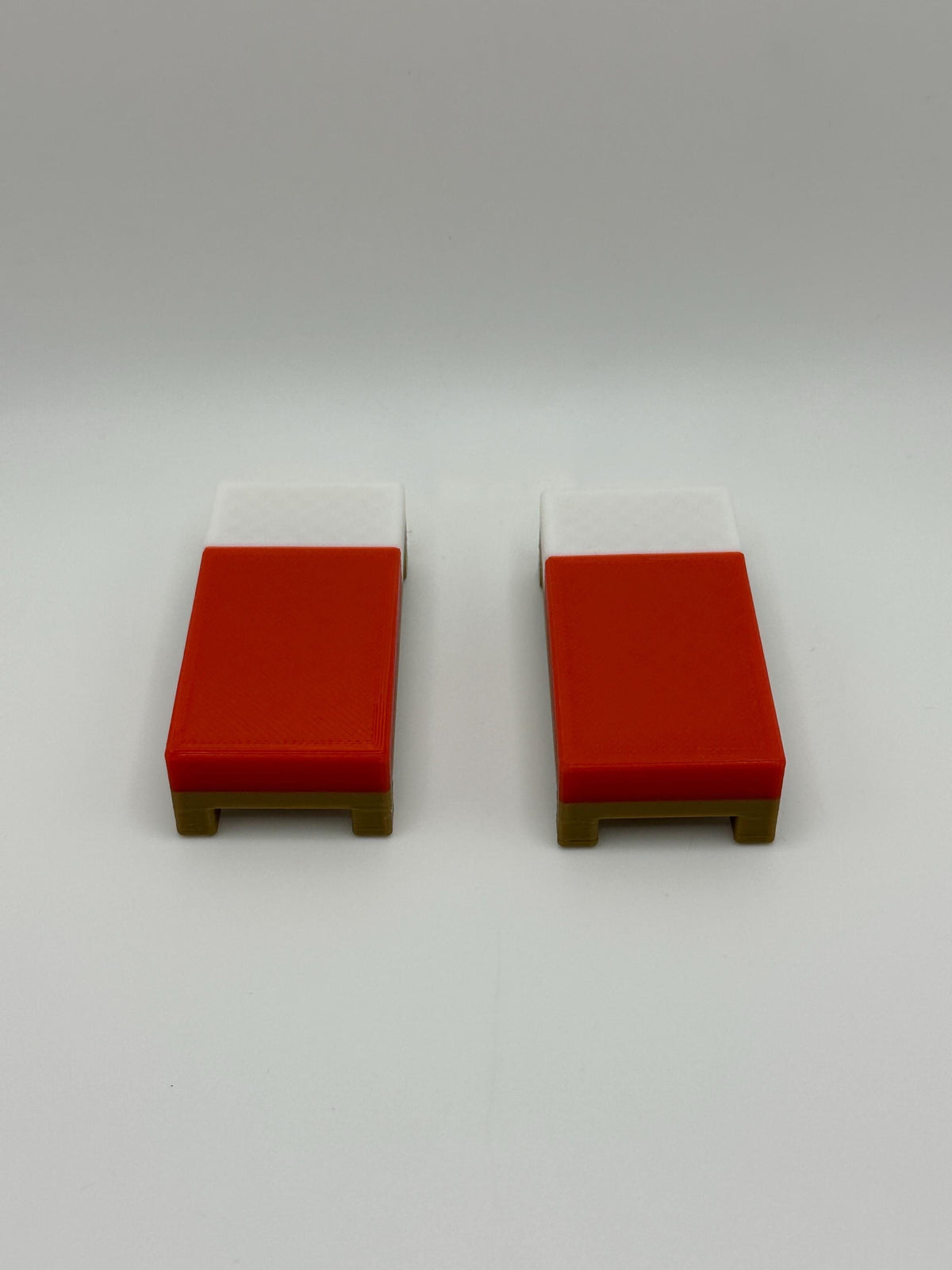 Sandbox Red Bed – 3D Printed Display Piece | Classic Pixel Style Block (Sold Individually)
