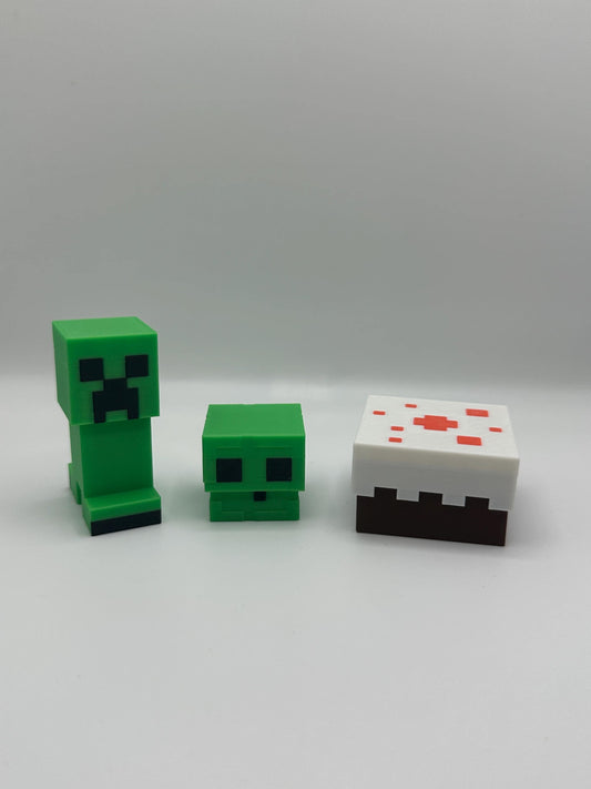 Pixel Fidget Clicker Set | Gamer Desk Toys | Mechanical Switch Stress Relief