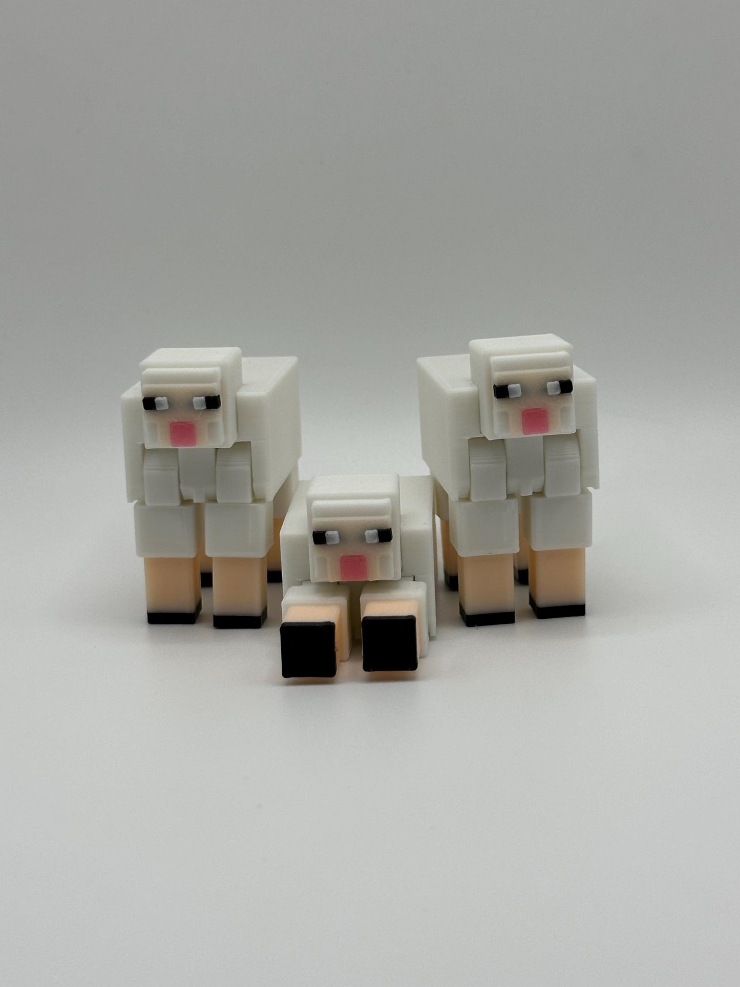 Articulated Sheep | 3D Printed Farm Animal Figure | Poseable Toy