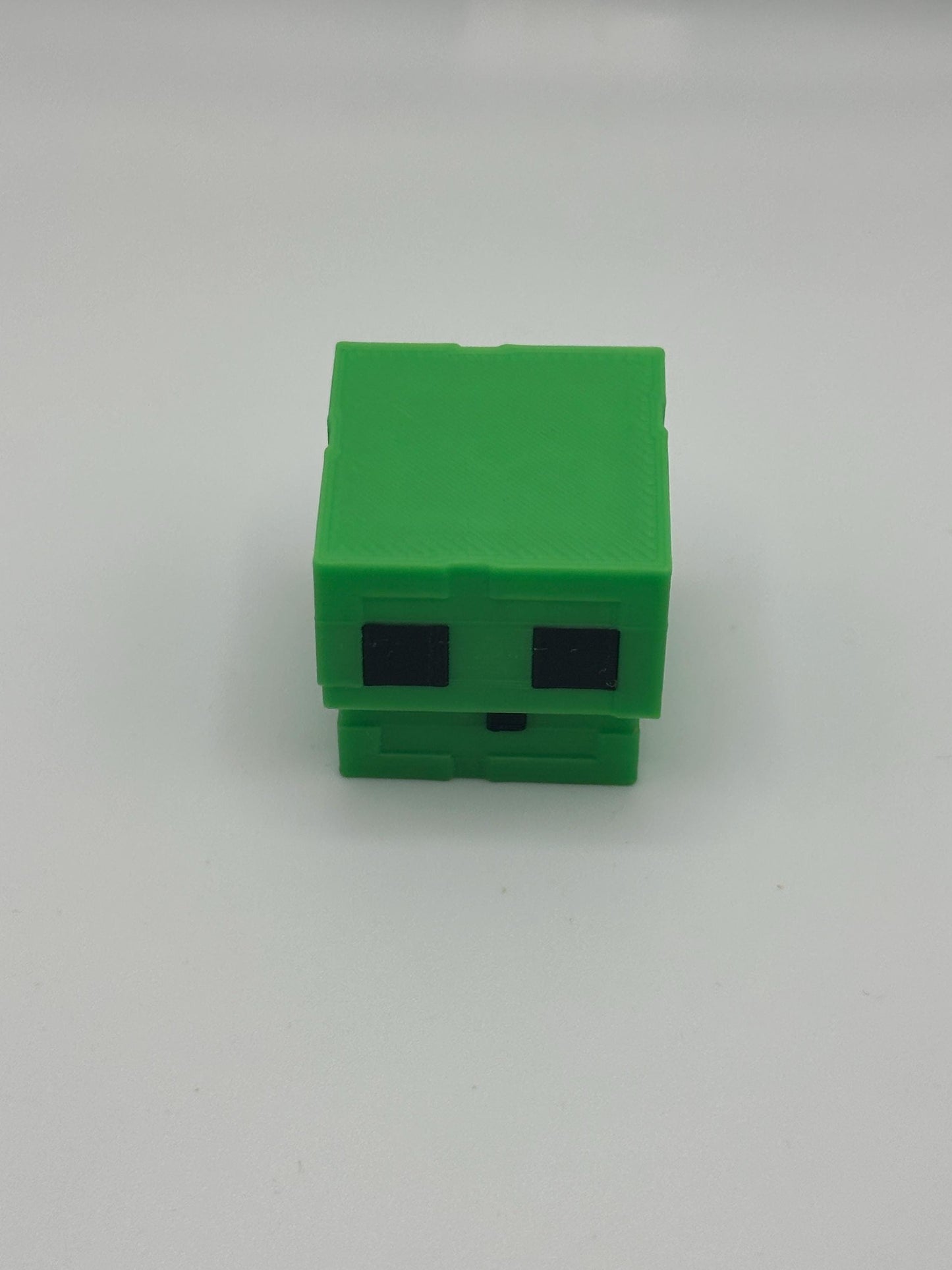 Green Slime Fidget Toy | Pixel Cube Clicker | Stress Relief Gift