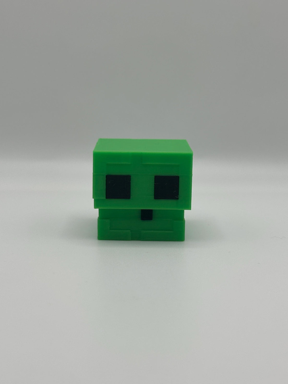 Green Slime Fidget Toy | Pixel Cube Clicker | Stress Relief Gift