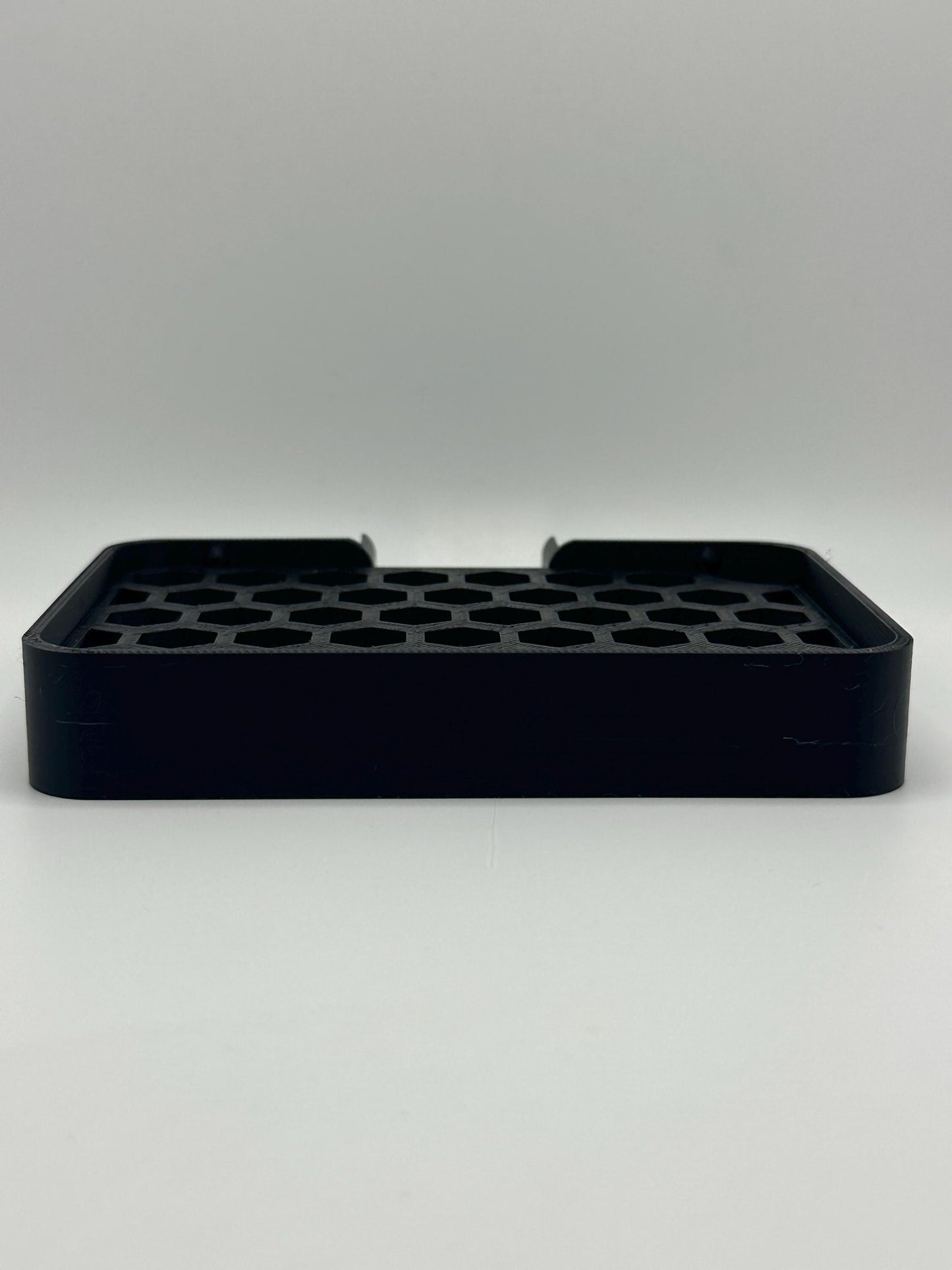 3D Printed Honeycomb Soap Dish – Modern Soap Holder with Drainage, Minimalist Bathroom Decor
