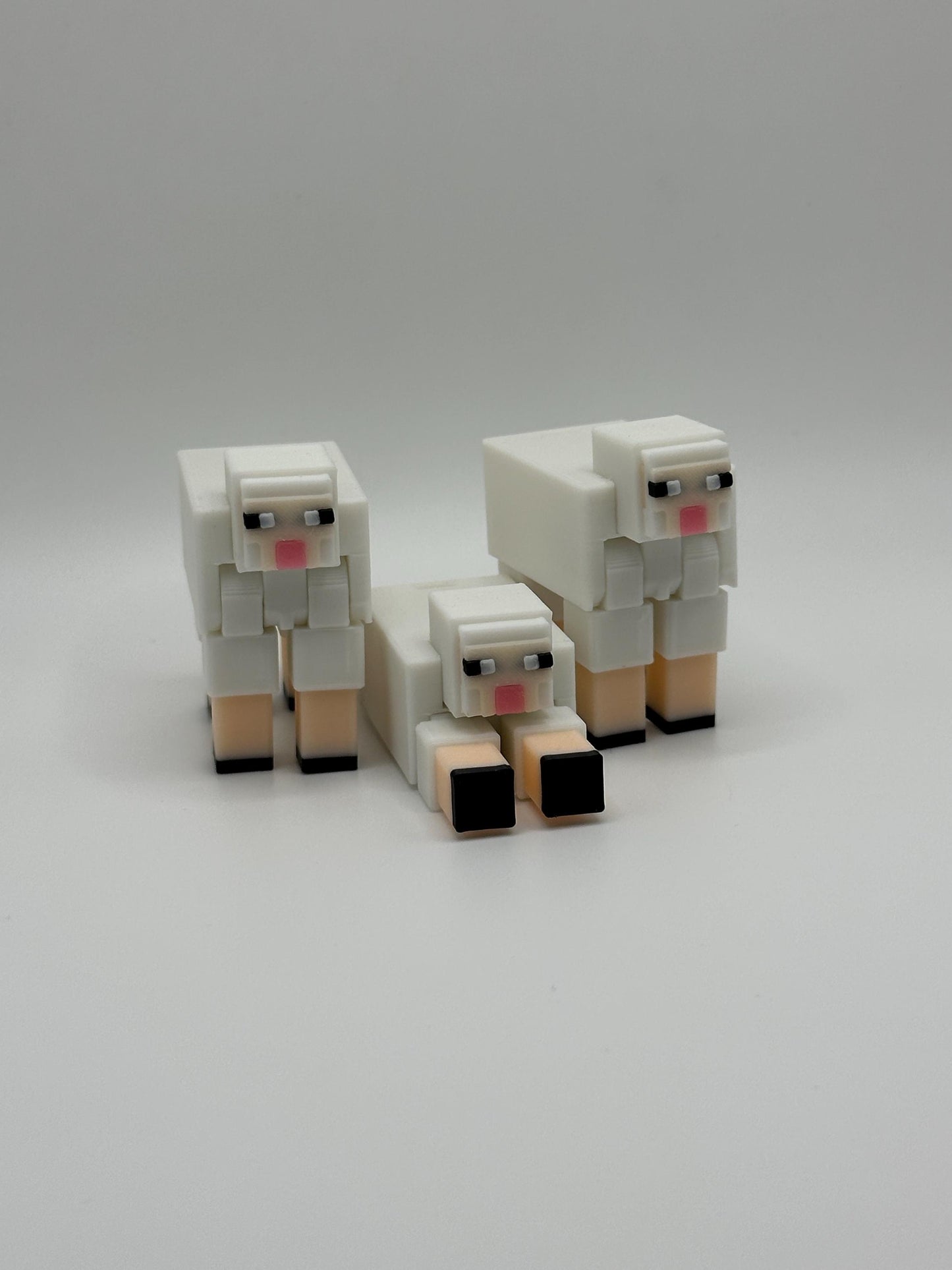 Articulated Sheep | 3D Printed Farm Animal Figure | Poseable Toy