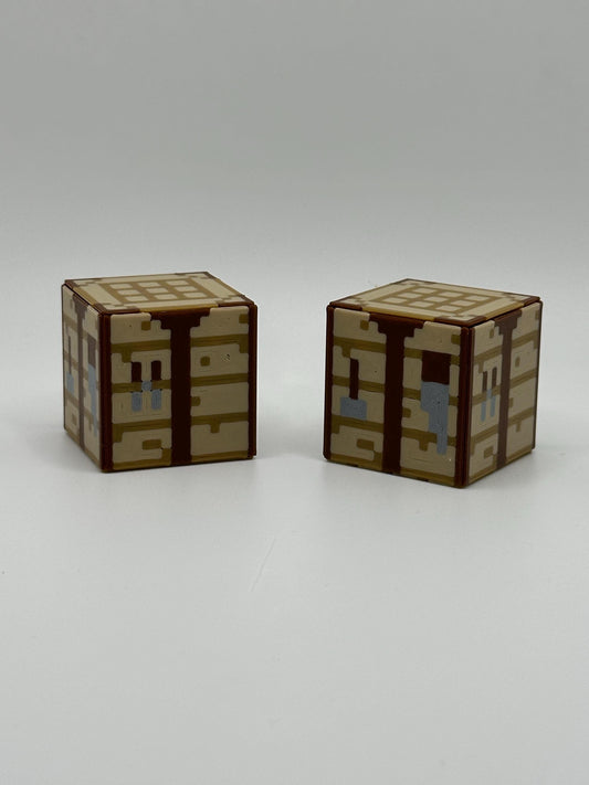 Crafting Block – 3D Printed Single Display Cube | Pixelated Style Decor