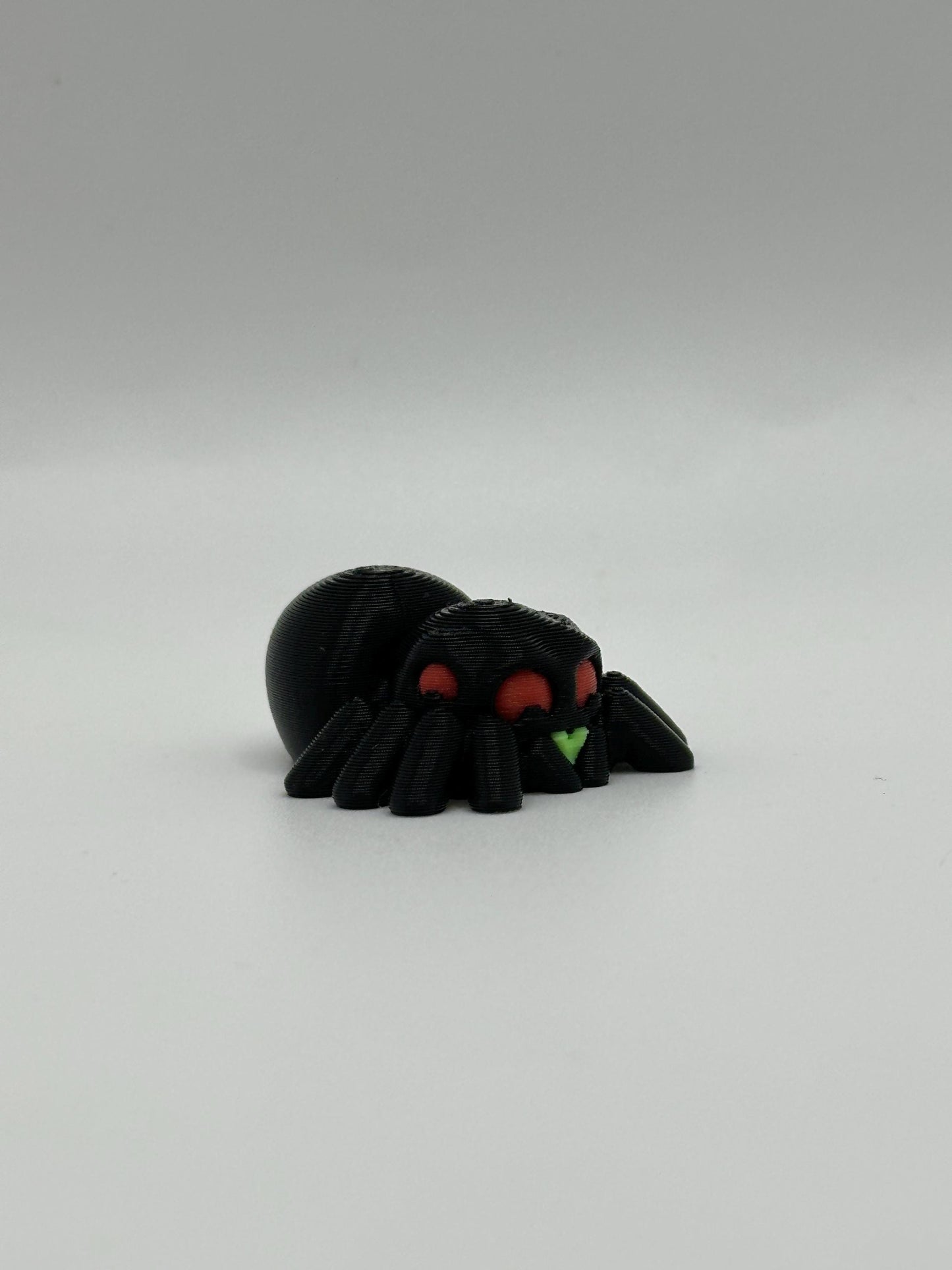 Articulated Halloween Spider Figurine: Fidget Toy, Saber3D