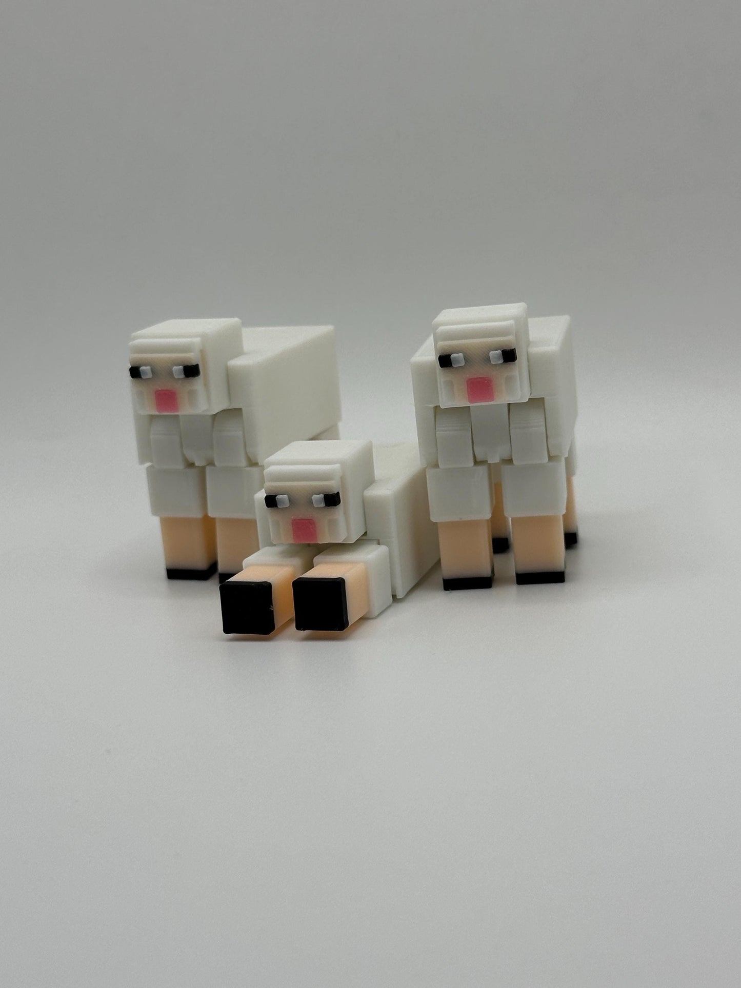 Articulated Sheep | 3D Printed Farm Animal Figure | Poseable Toy