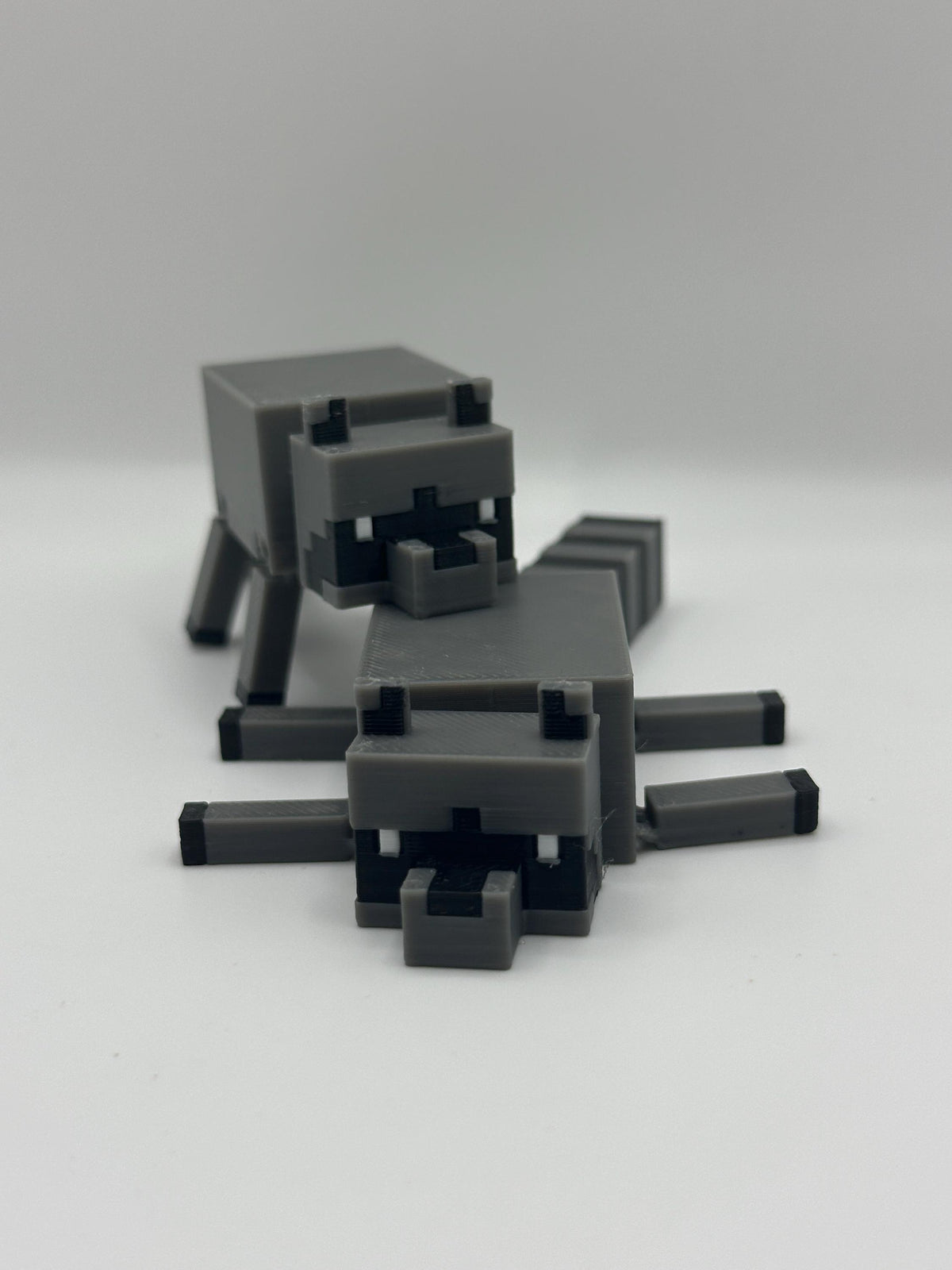 Articulated Raccoon Figurine | Pixel Animal Collectible | Desk Toy