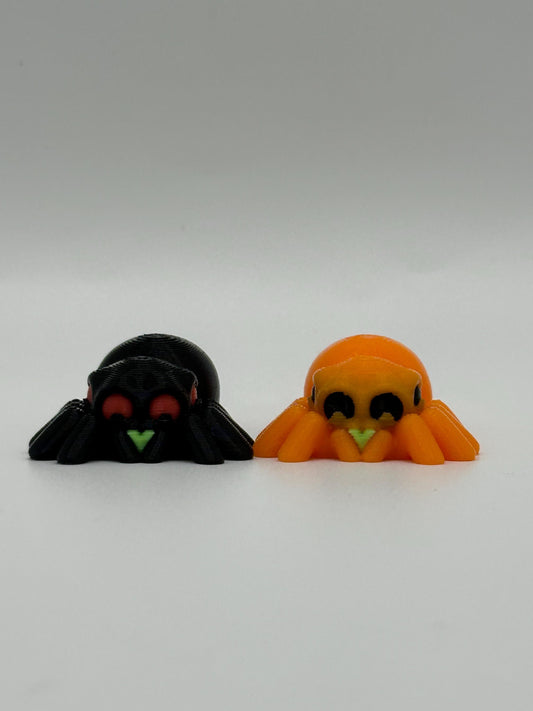 Articulated Halloween Spider Figurine: Fidget Toy, Saber3D