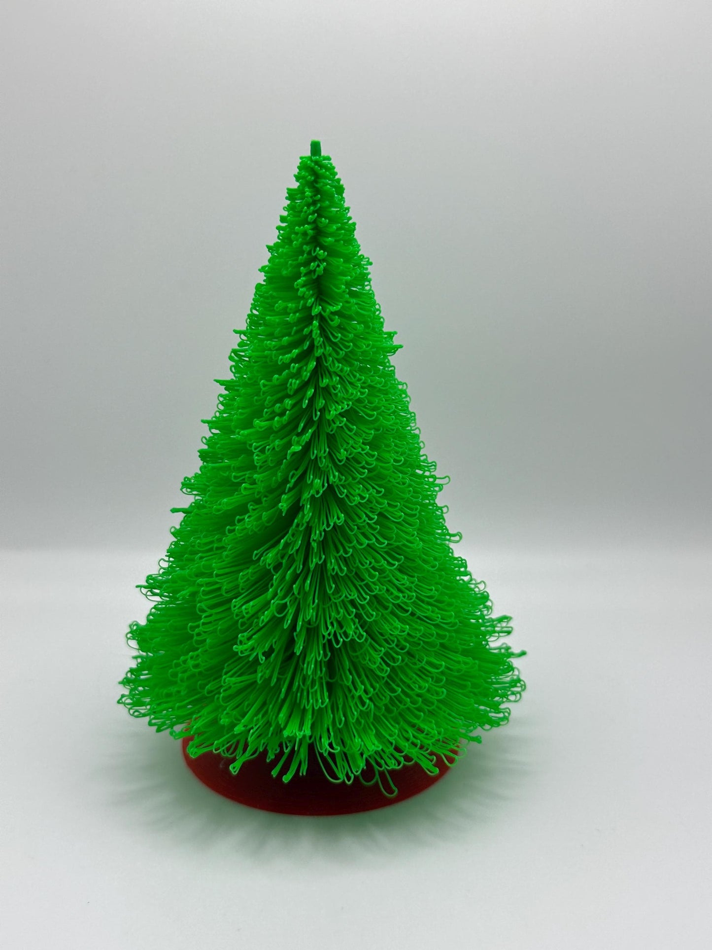 3D Printed Christmas Tree Decoration – Modern Holiday Desk Tree, Minimalist Christmas Decor, Cute Green Holiday Tabletop Tree