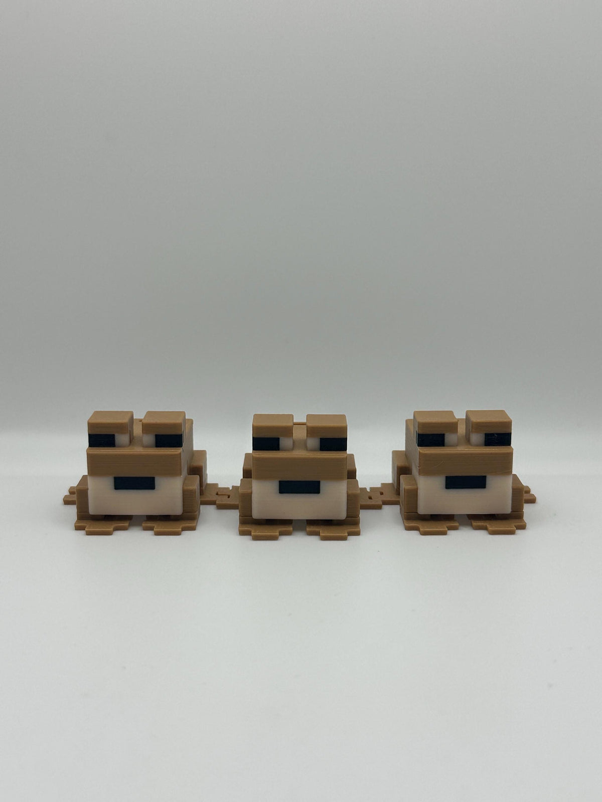 Pixelated Toad | 3D Printed Pixelated Toad Figure | Sandbox Style Decor | Gamer Gift