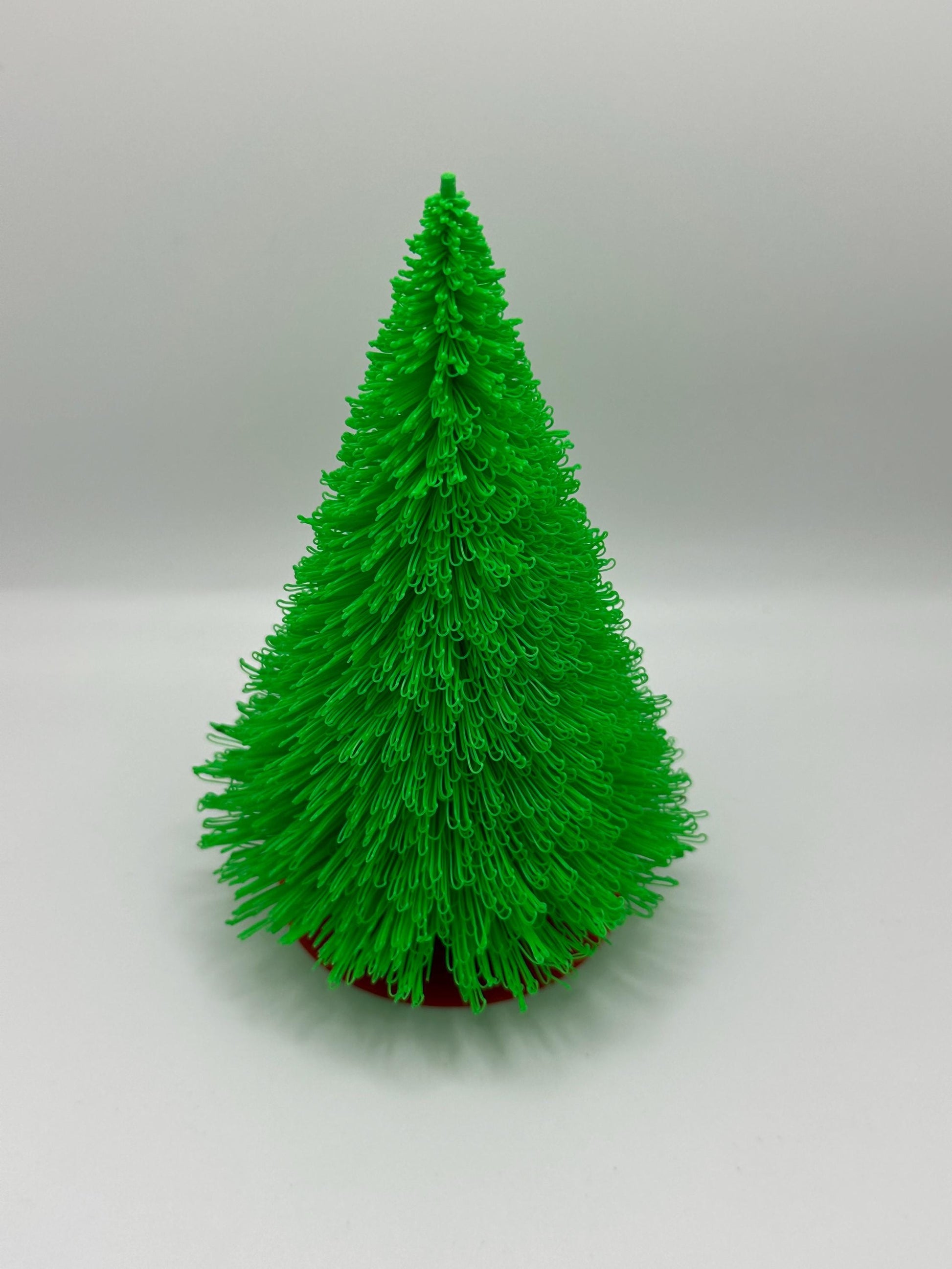 3D Printed Christmas Tree Decoration – Modern Holiday Desk Tree, Minimalist Christmas Decor, Cute Green Holiday Tabletop Tree