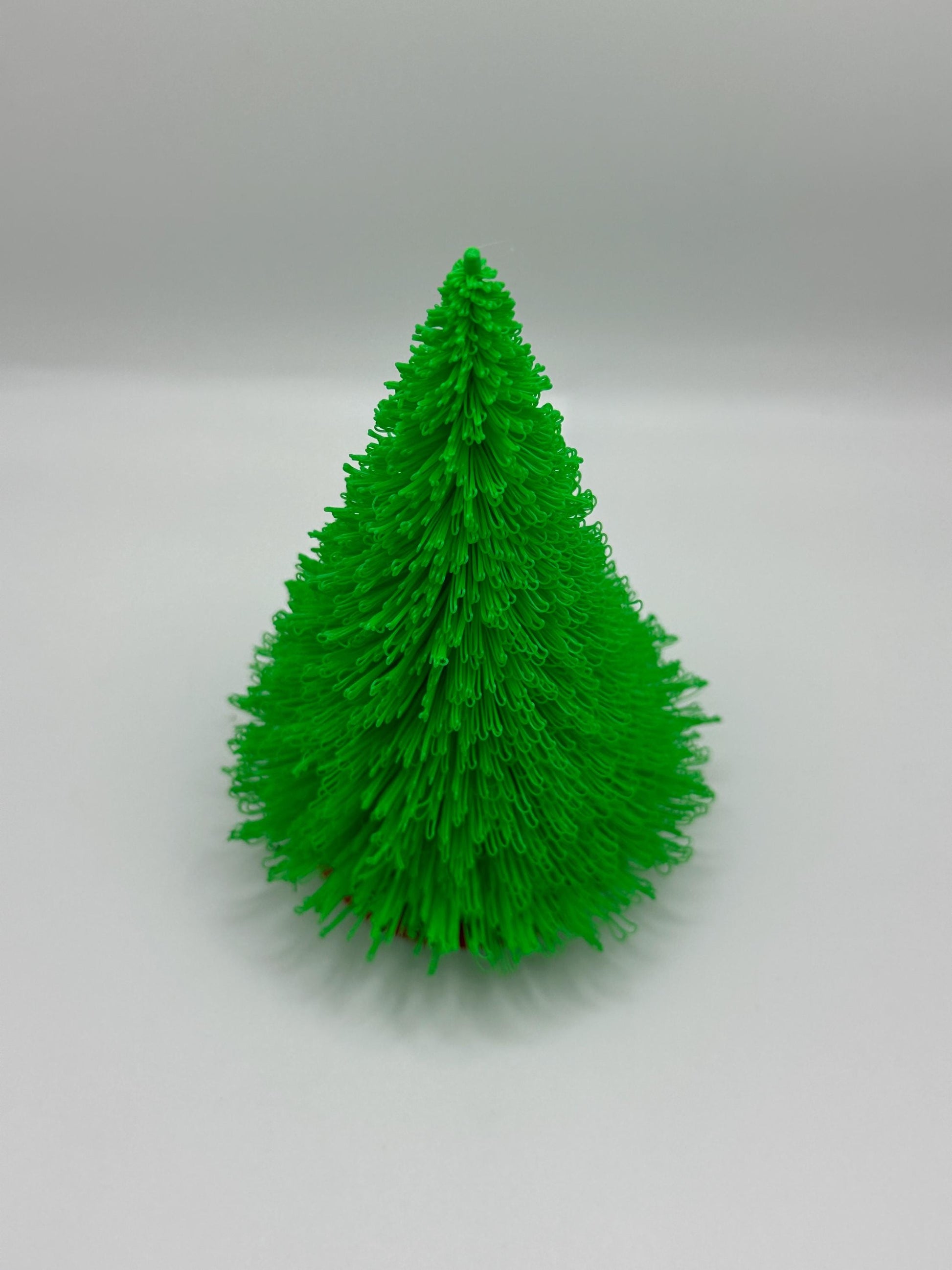 3D Printed Christmas Tree Decoration – Modern Holiday Desk Tree, Minimalist Christmas Decor, Cute Green Holiday Tabletop Tree