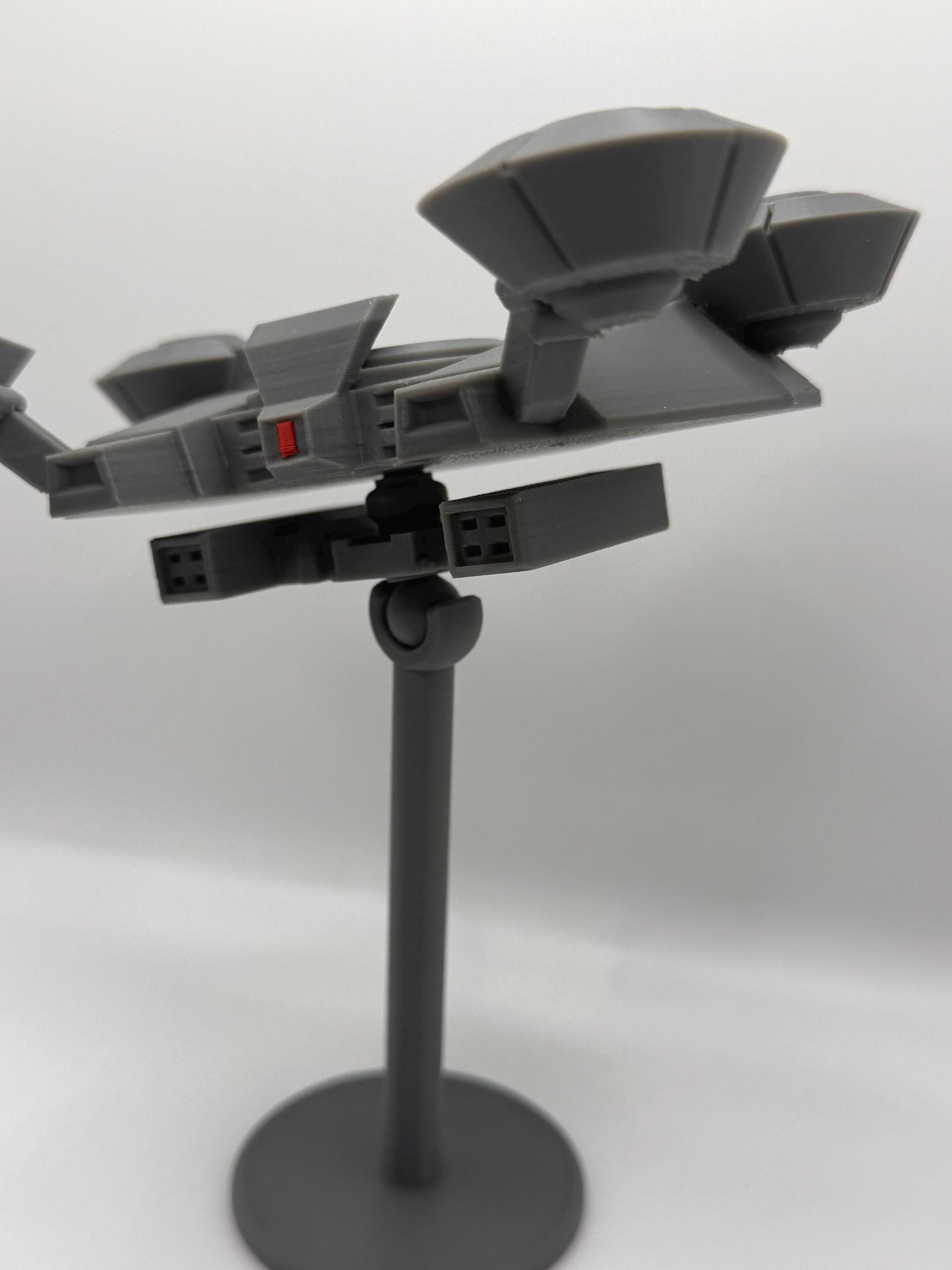 Arc Raiders Rocketeer Display Figure on Adjustable Stand | 3D Printed Sci-Fi Collectible | Desk & Shelf Decor