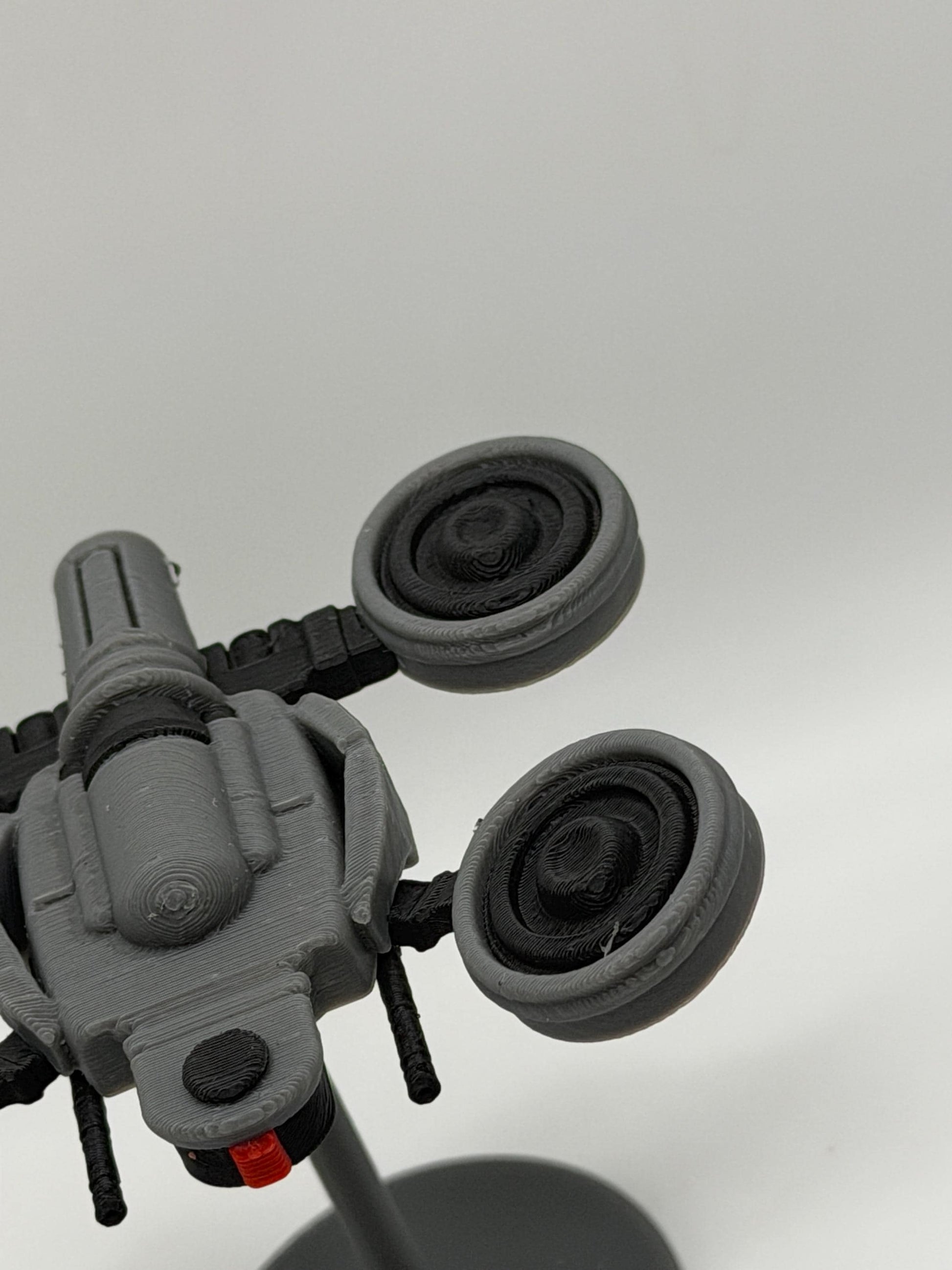 Arc Raiders Wasp Display Figure on Stand | 3D Printed Sci-Fi Collectible | Gaming Desk & Shelf Decor