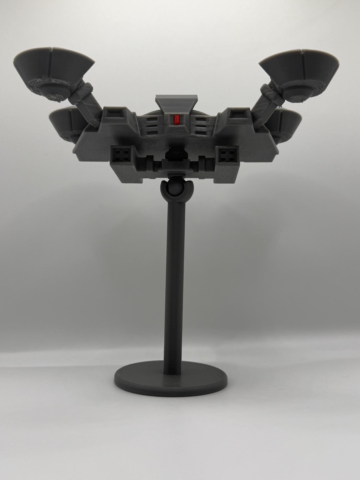 Arc Raiders Rocketeer Display Figure on Adjustable Stand | 3D Printed Sci-Fi Collectible | Desk & Shelf Decor