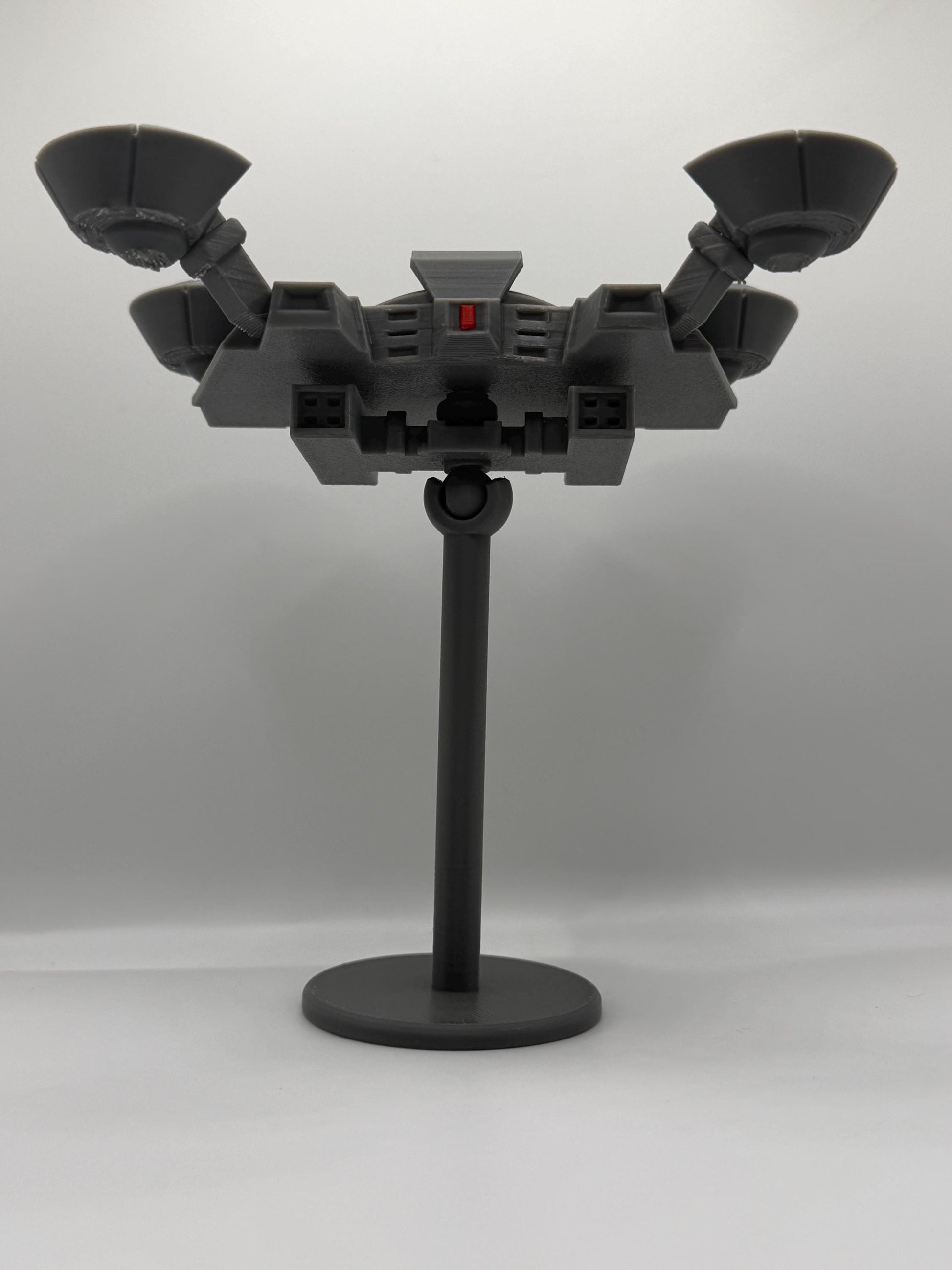 Arc Raiders Rocketeer Display Figure on Adjustable Stand | 3D Printed Sci-Fi Collectible | Desk & Shelf Decor