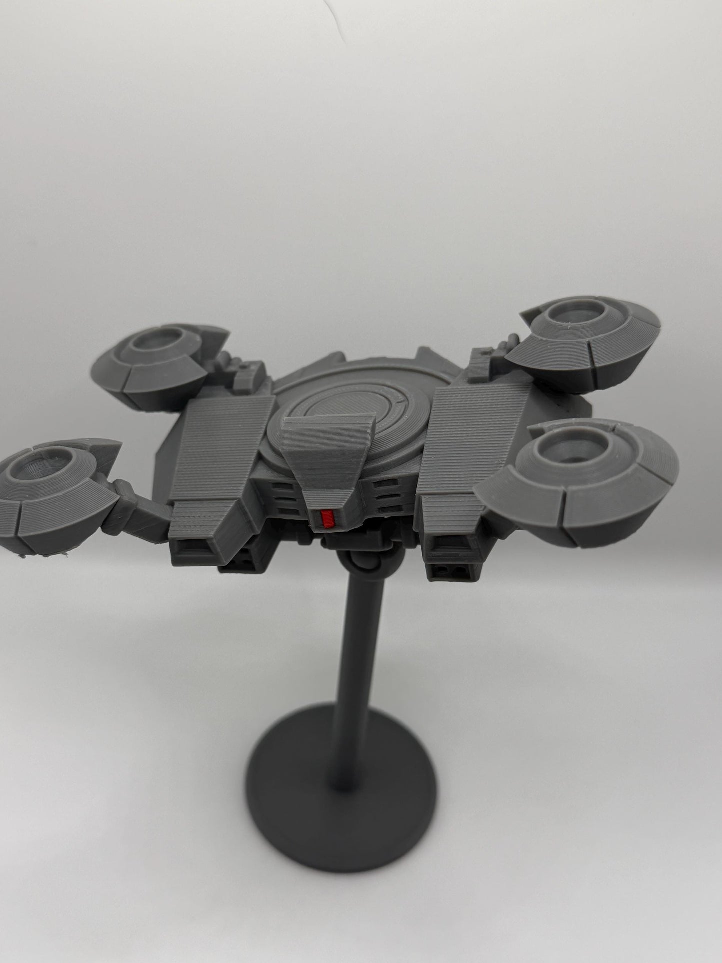 Arc Raiders Rocketeer Display Figure on Adjustable Stand | 3D Printed Sci-Fi Collectible | Desk & Shelf Decor