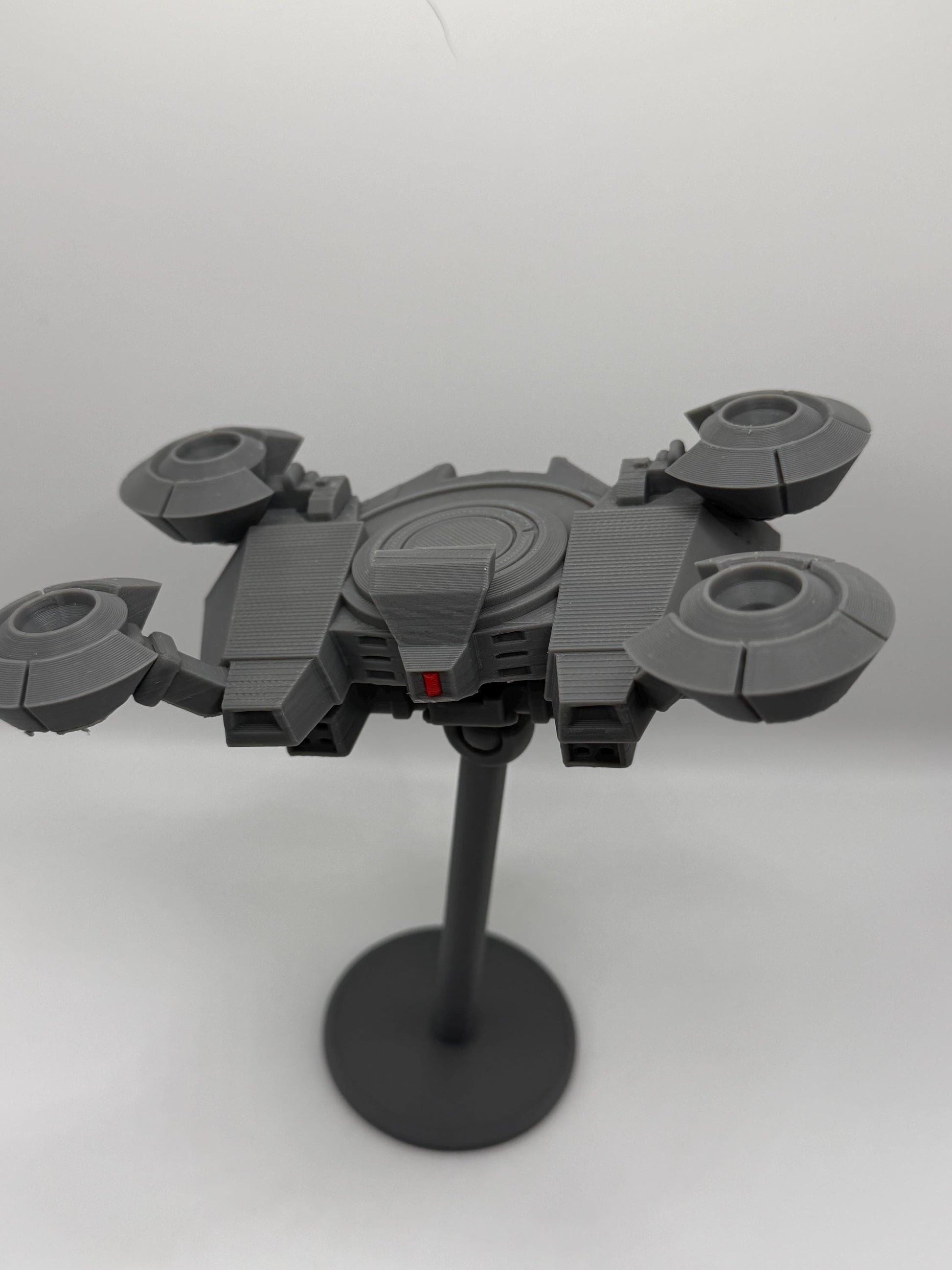 Arc Raiders Rocketeer Display Figure on Adjustable Stand | 3D Printed Sci-Fi Collectible | Desk & Shelf Decor